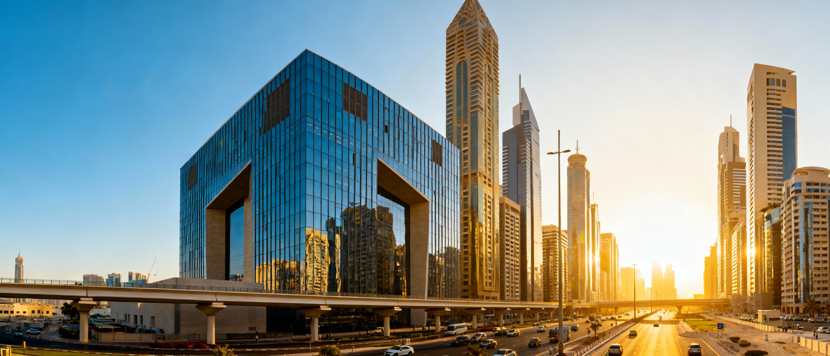 ドバイのビジネス地区