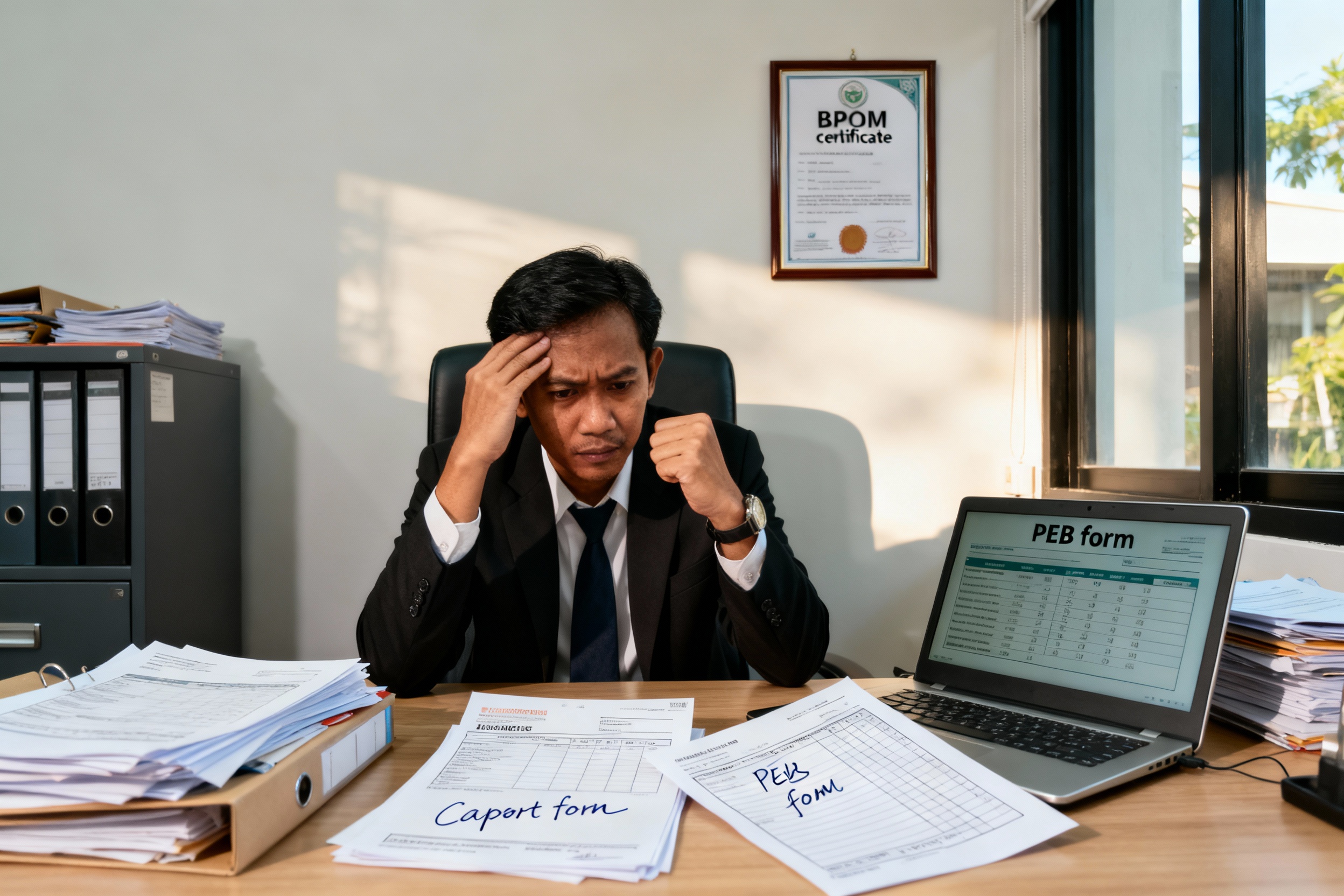 Eksportir mengurus dokumen ekspor - kompleks tapi terstruktur