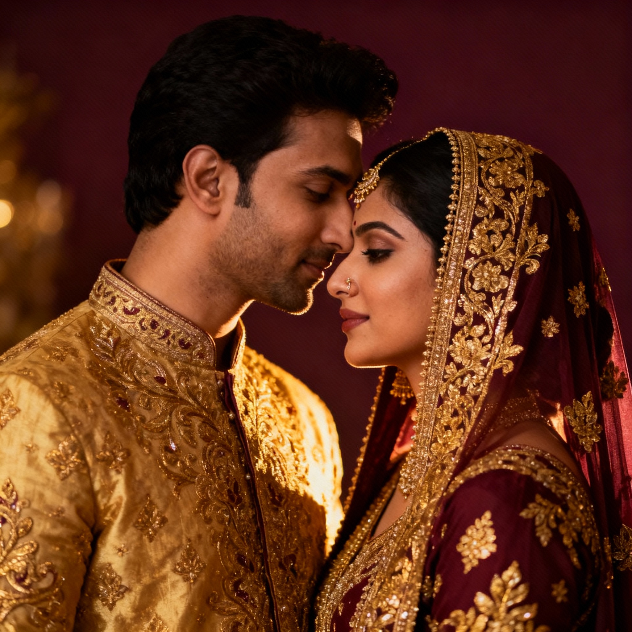 Couple discovering destiny