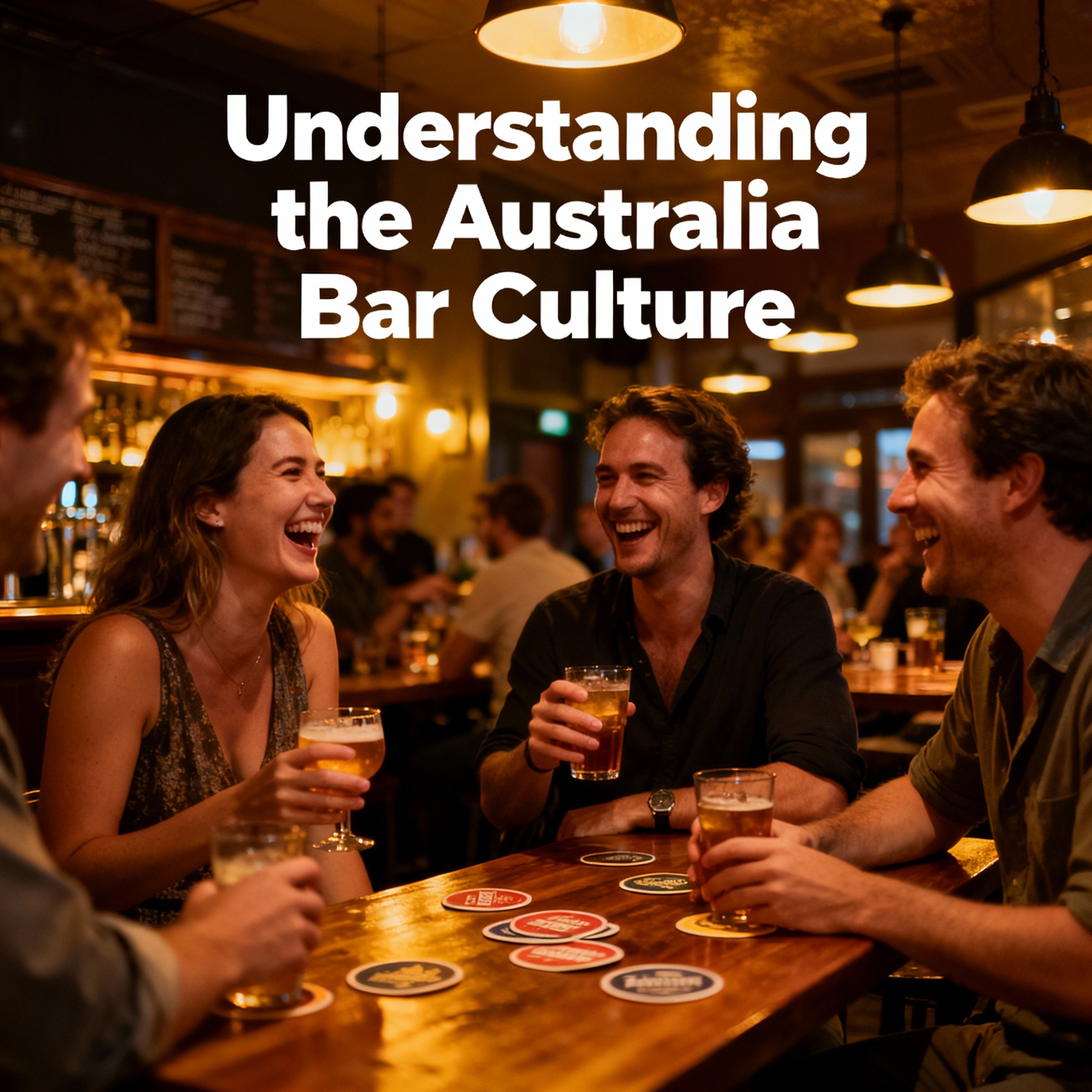barware coasters Australia bar culture scene 