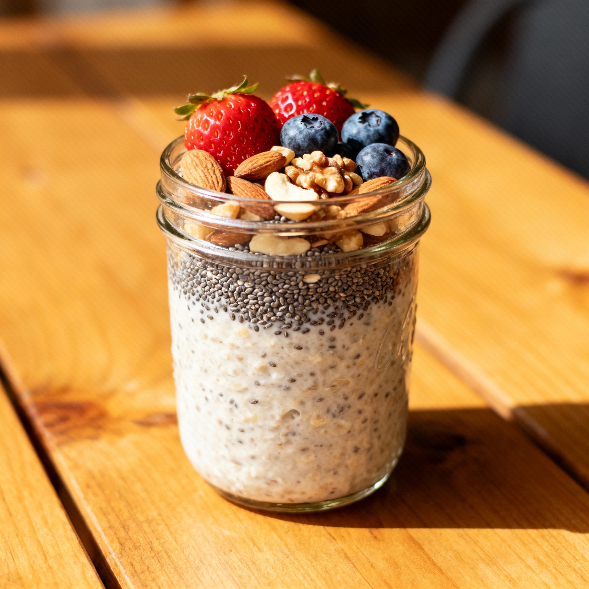 Overnight protein oats