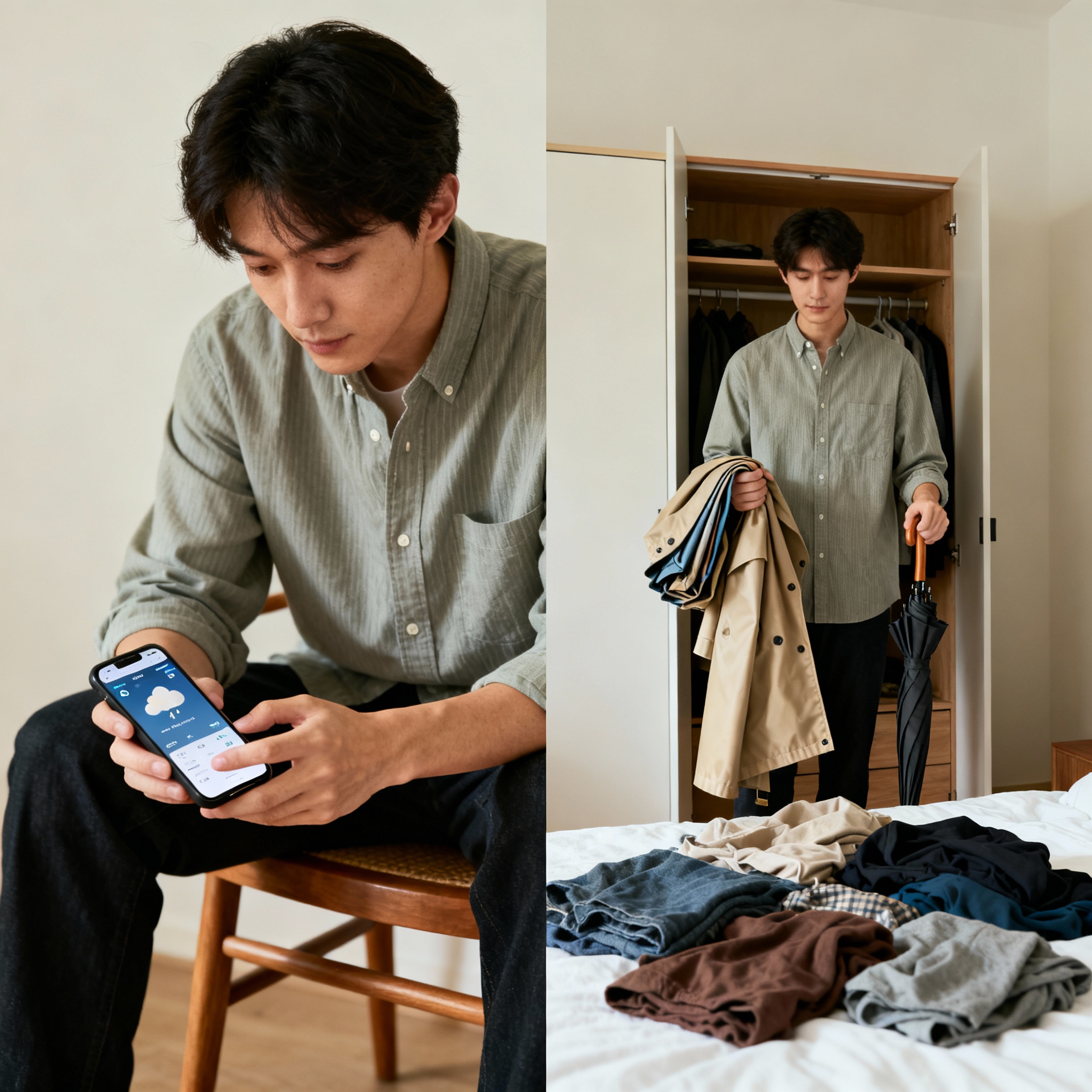 Modern weather apps help people prepare for tomorrow's conditions