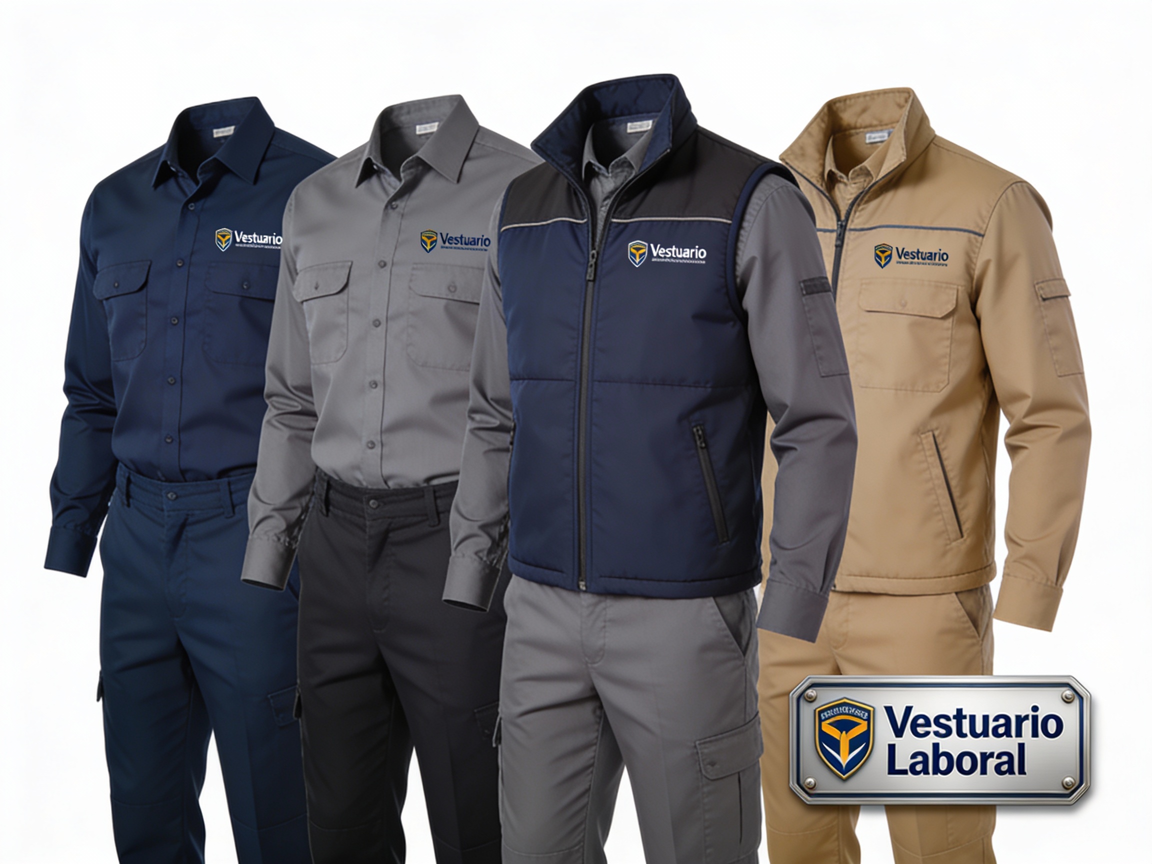 Vestuario Laboral - Uniformes corporativos profesionales con branding