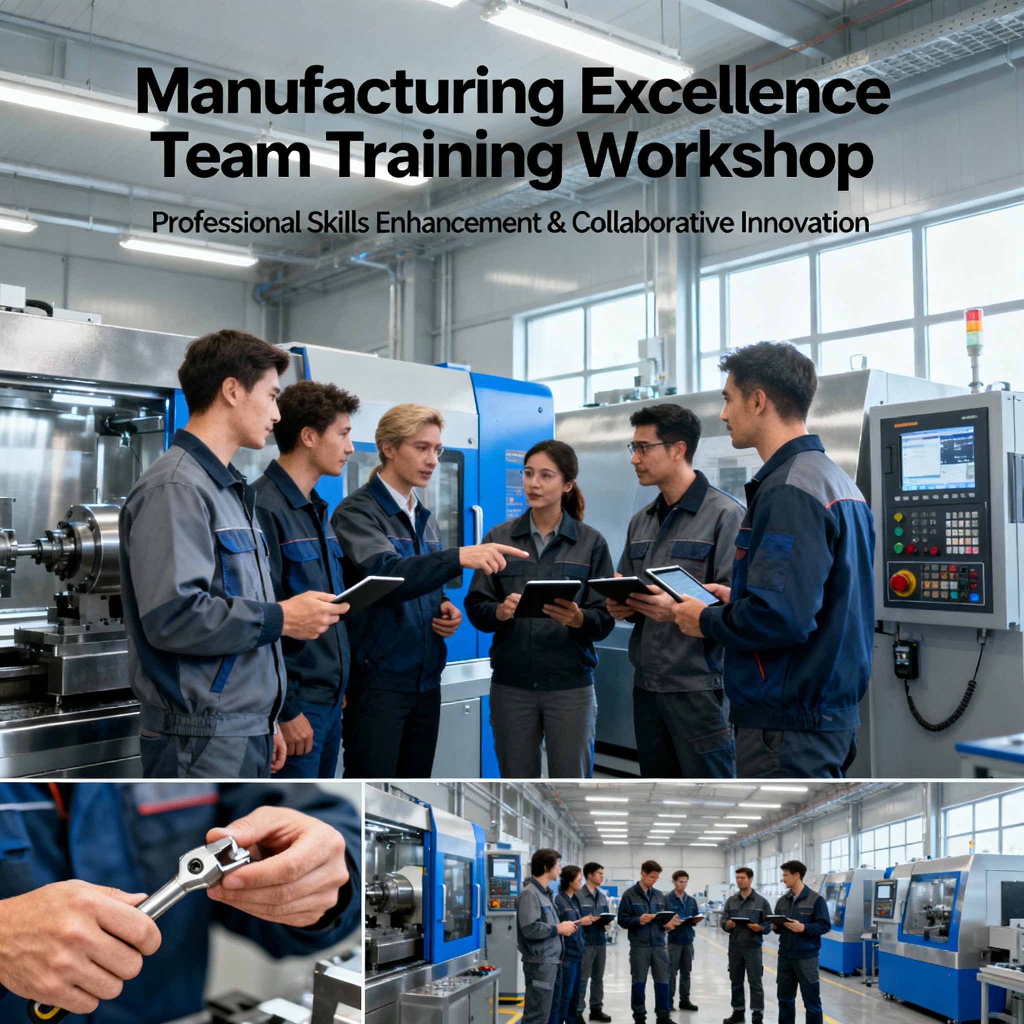 Manufacturing excellence training and capability building