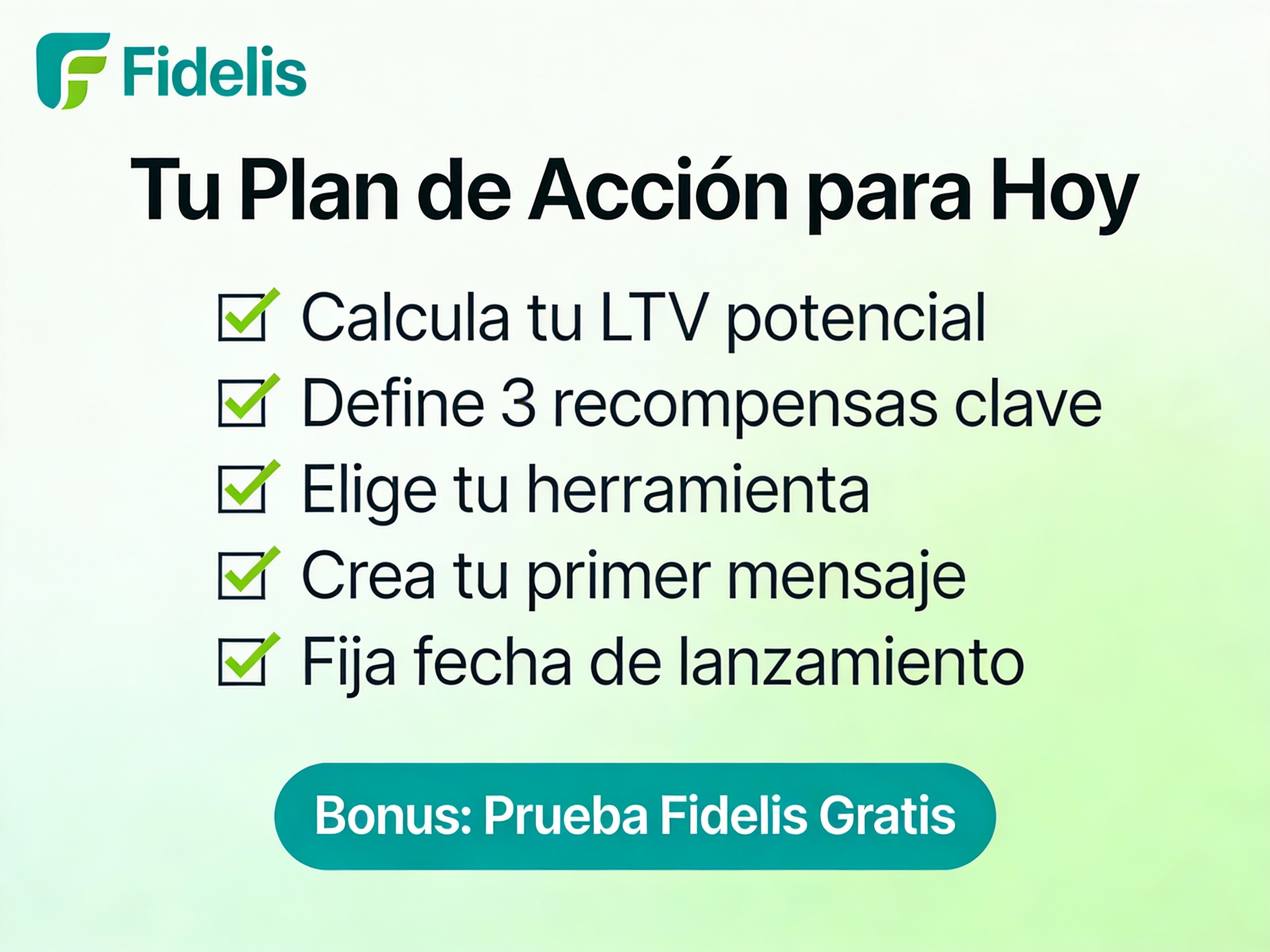 Plan de acción: Los pasos para empezar hoy