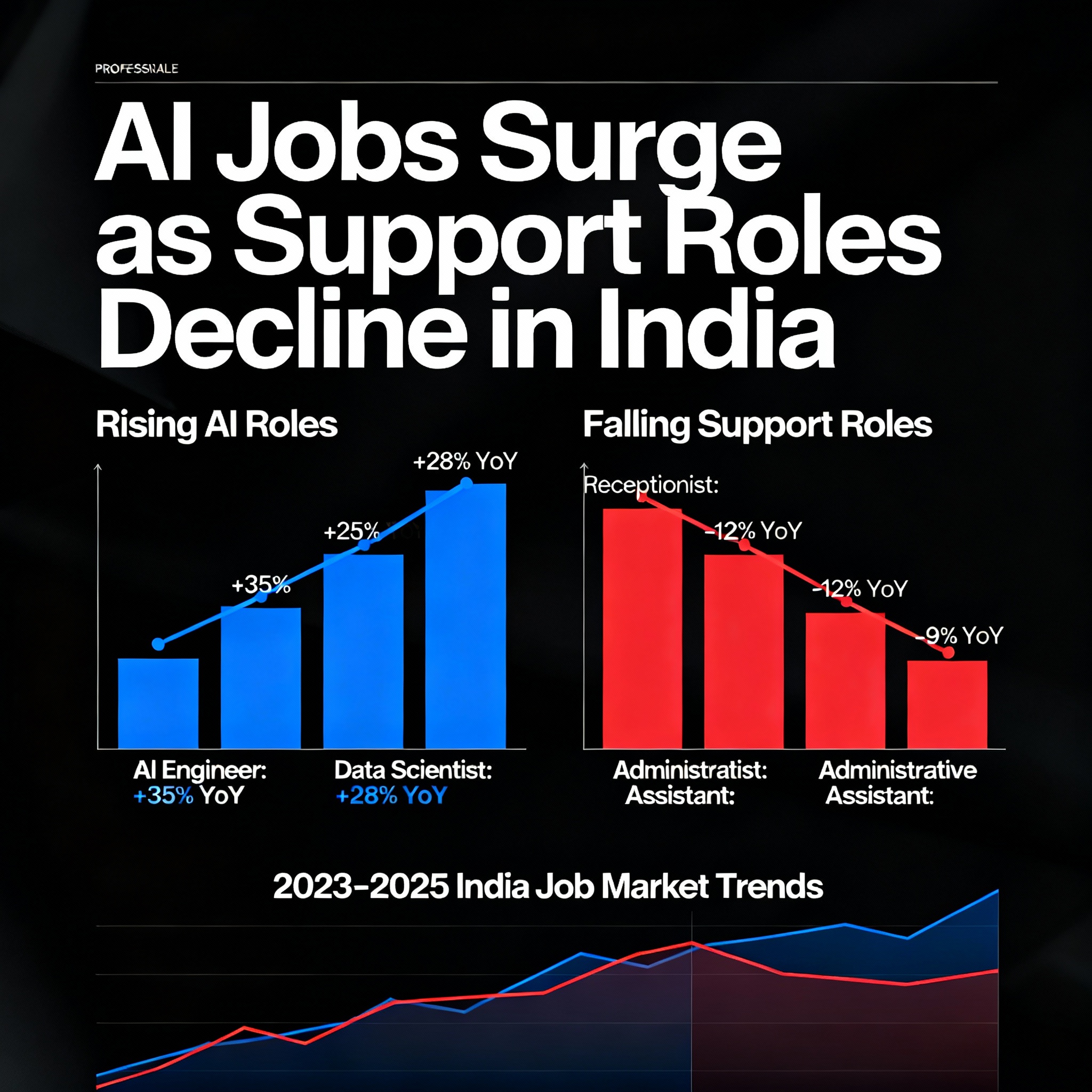 AI jobs infographic