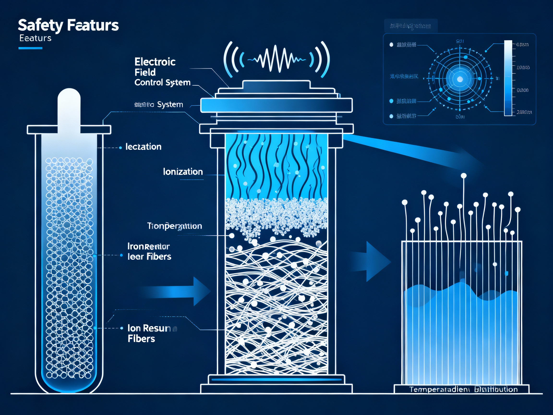عوامل بنیادی ایمنی دستگاه: یونیزه‌سازی کنترل‌شده و مدیریت دما