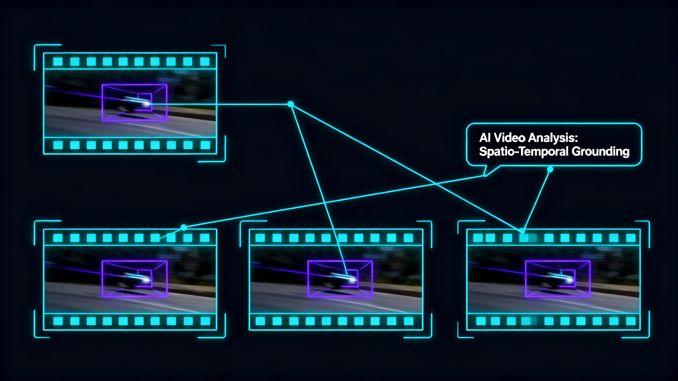 AI Spatio-temporal Grounding Diagram