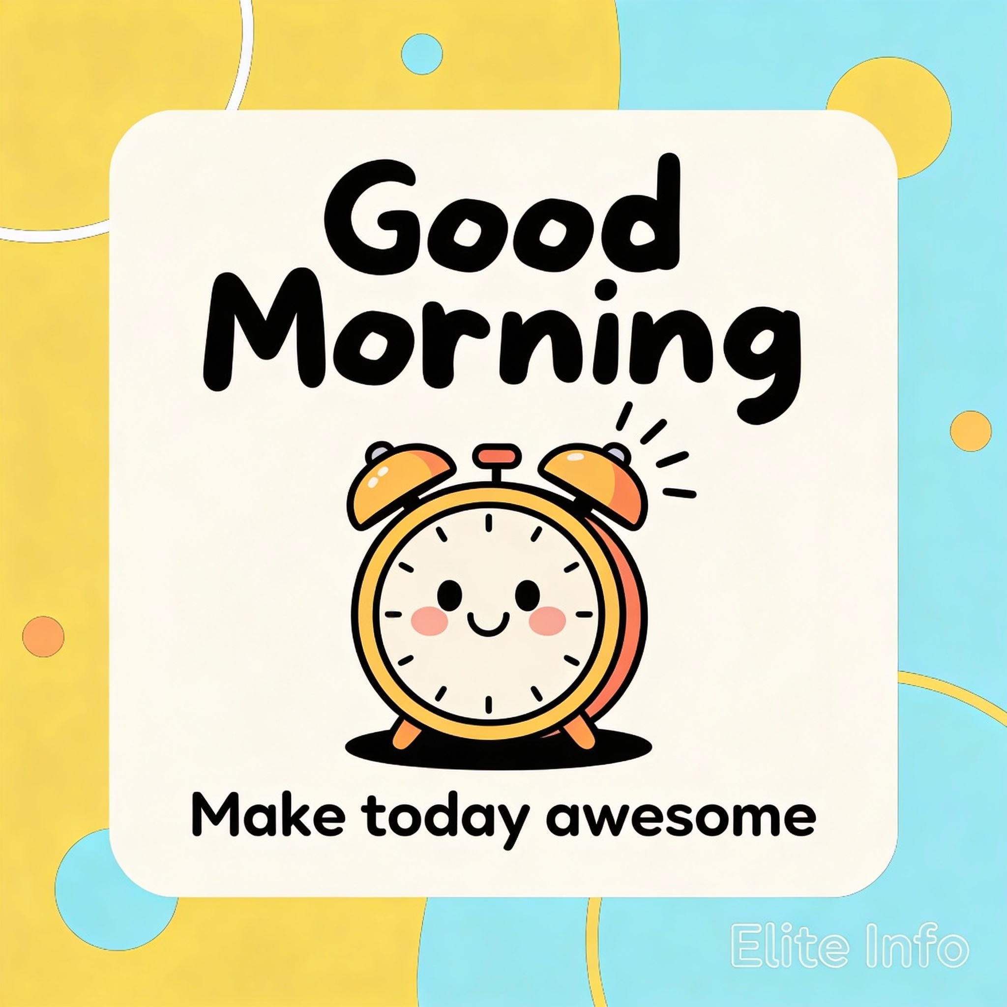 Simple Good Morning Image 3