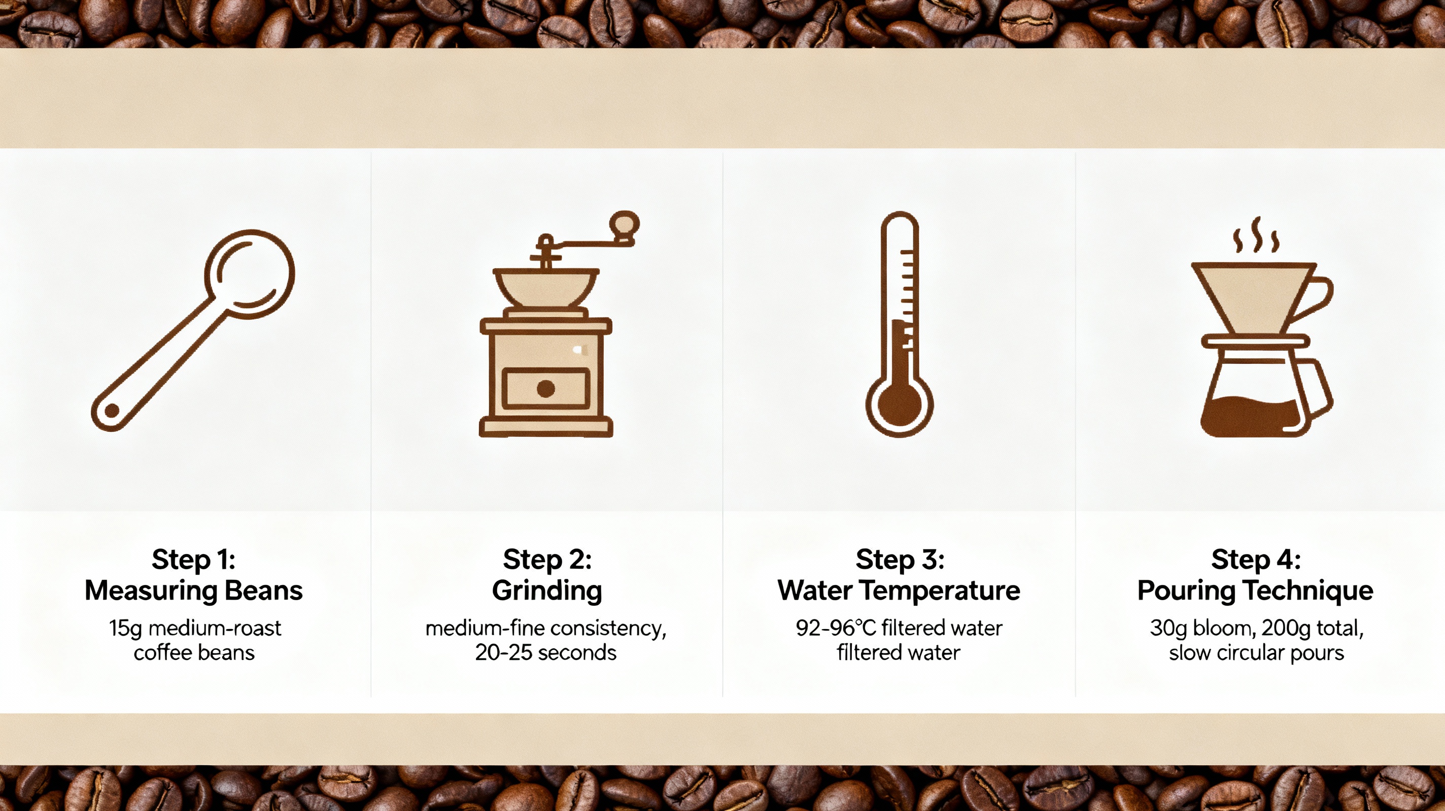 How to Make Perfect Drip Coffee - 5 Steps Guide