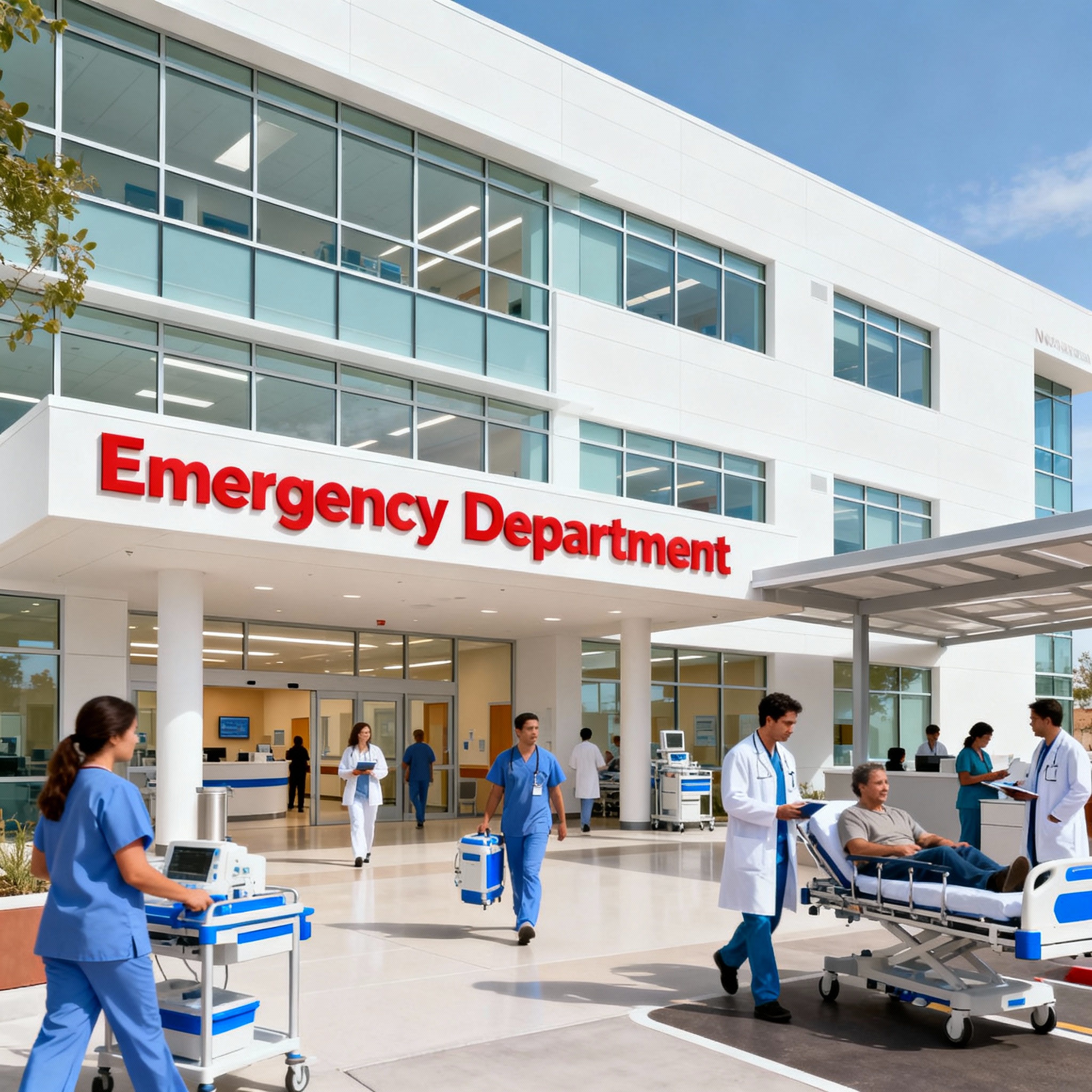 Enterprise Nevada healthcare facilities featuring hospitals emergency departments urgent care clinics and medical professionals