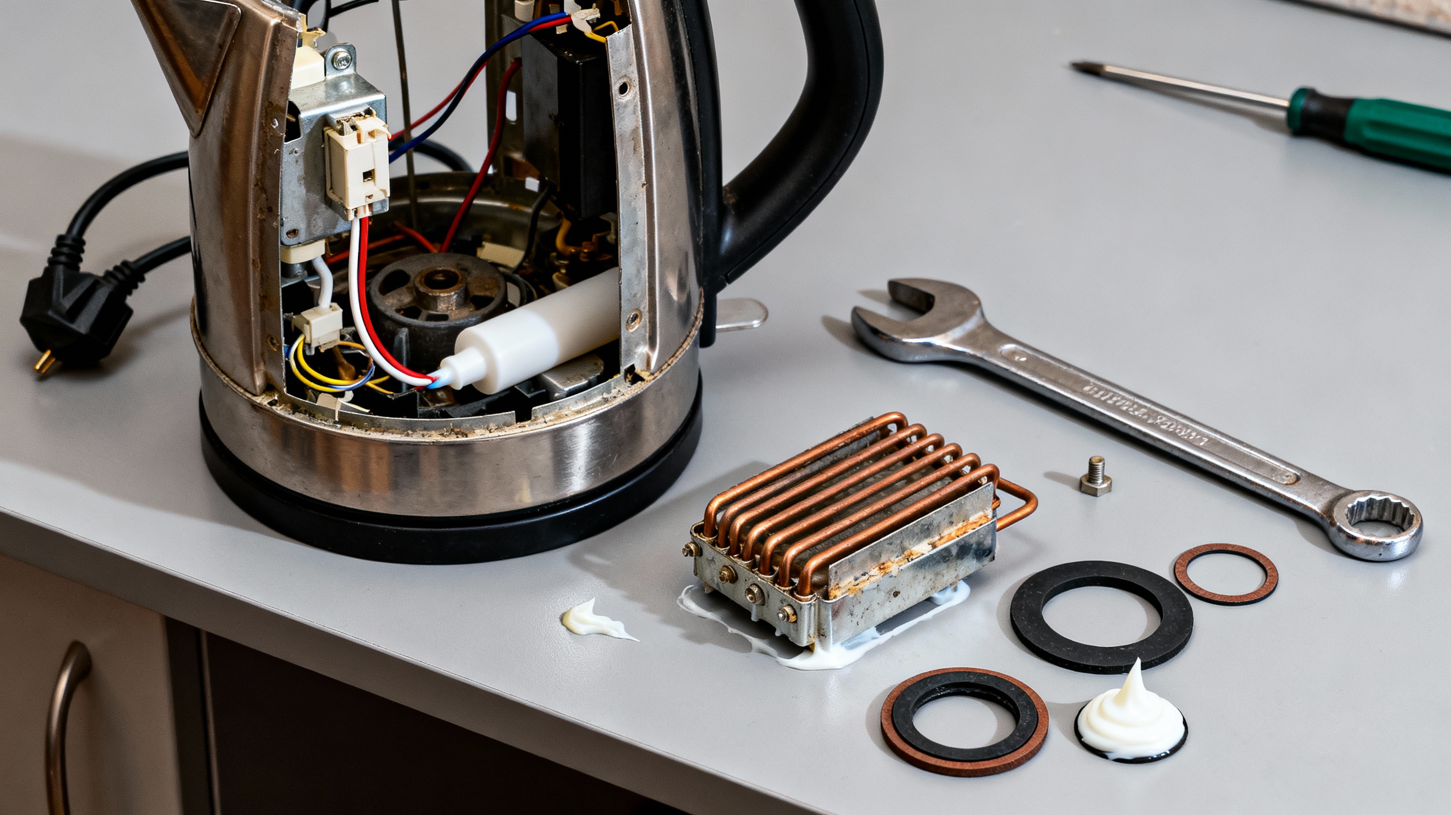 Устранение протечки в чайнике