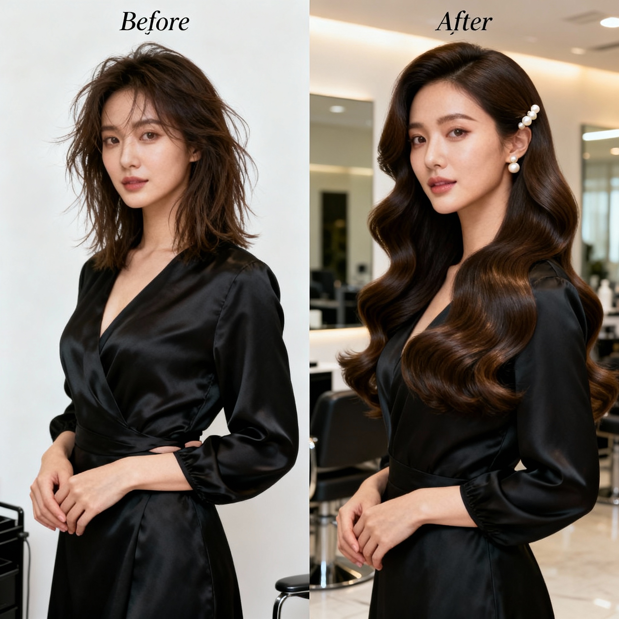 Transformación de cabello y coloración avanzada