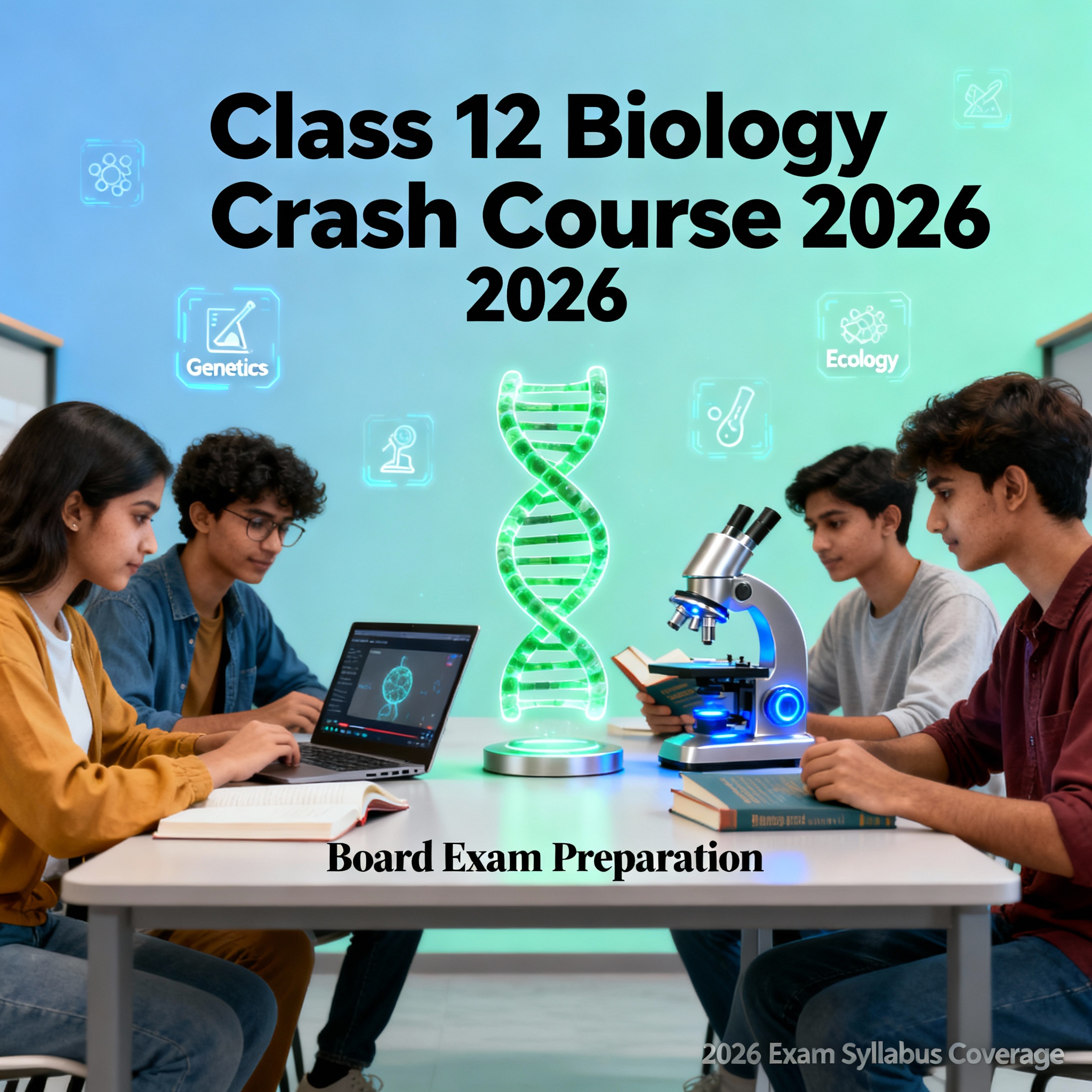 Biology Crash Course for Class 12 Board Exam 2026