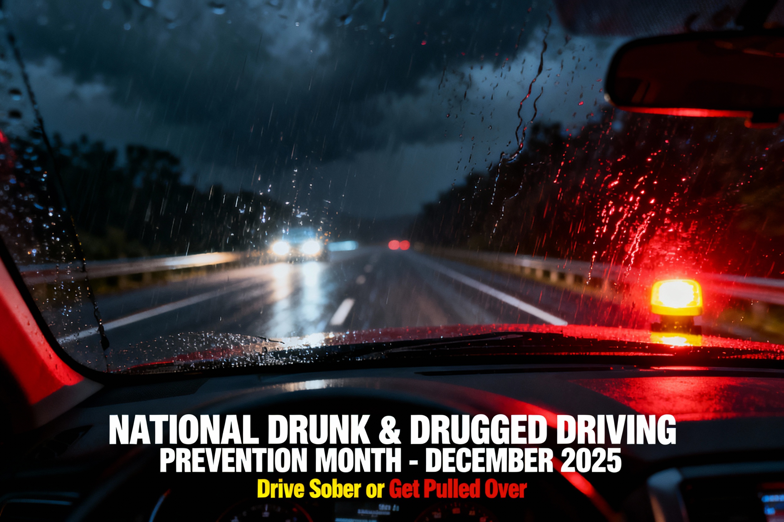 National Drunk and Drugged Driving Prevention Month December 2025 Campaign
