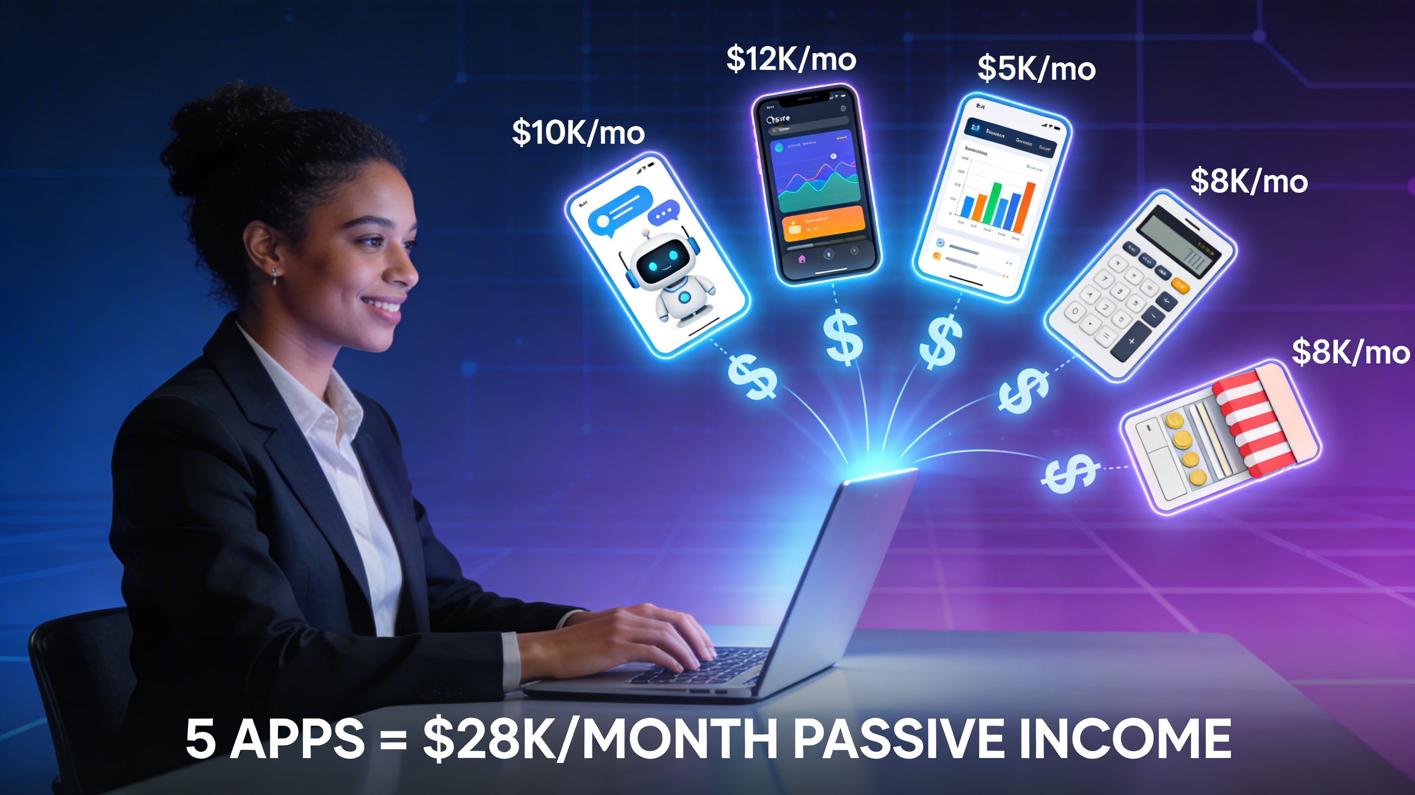 Solo Founder Building Multiple Software Revenue Streams