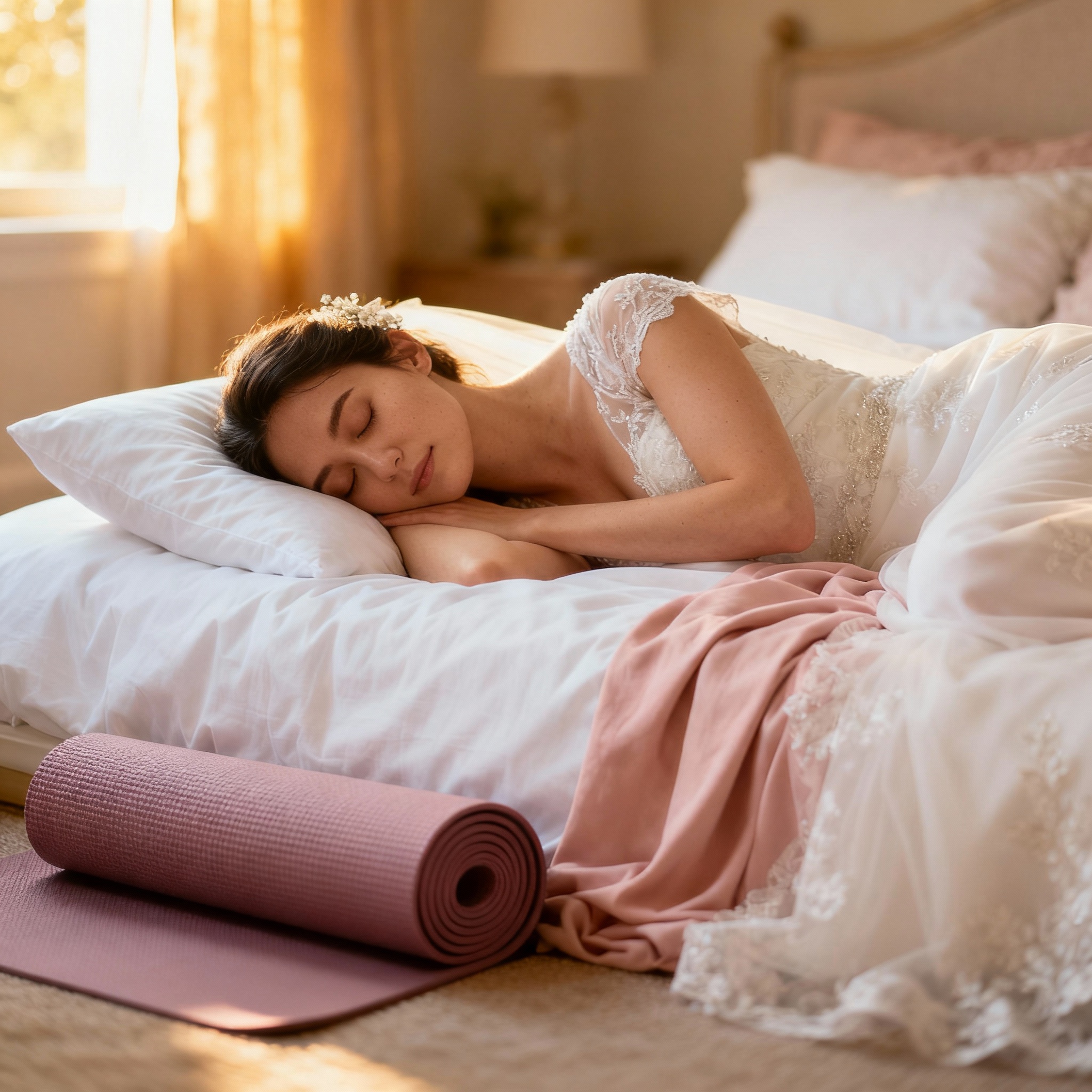 Quality sleep and stress management critical for achieving glowing wedding day complexion