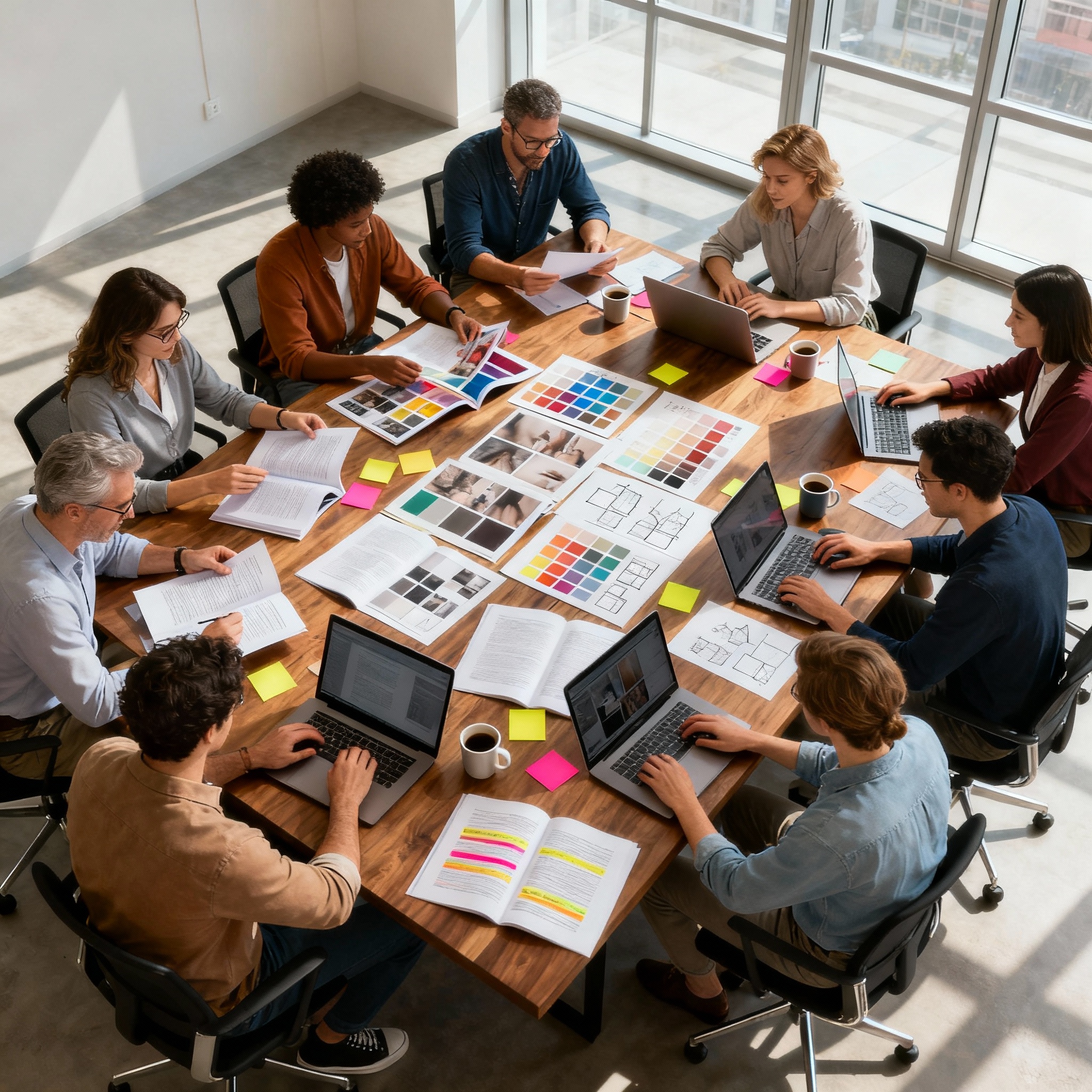 Publishing editorial team collaboration