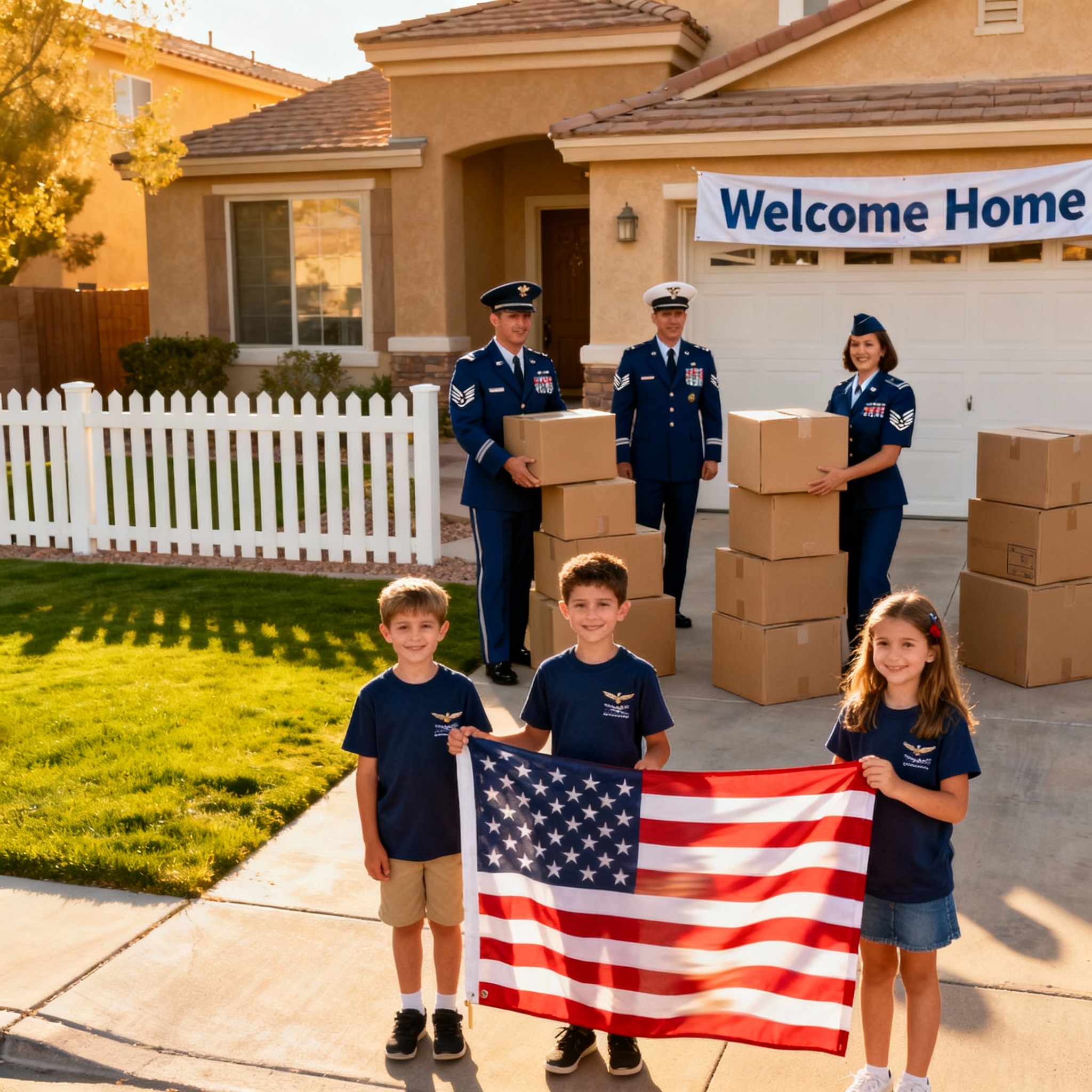 Military Family Relocation to Henderson, NV (PCS): Complete 2025 Guide to Nellis AFB & Military Community Living