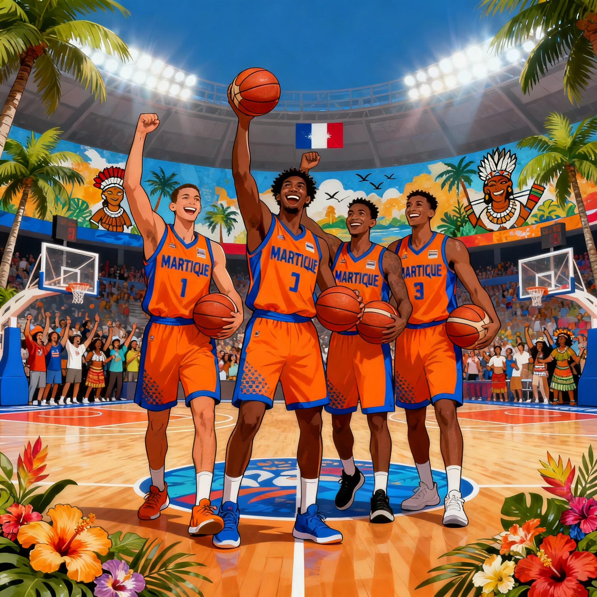 Équipe de basketball Martinique
