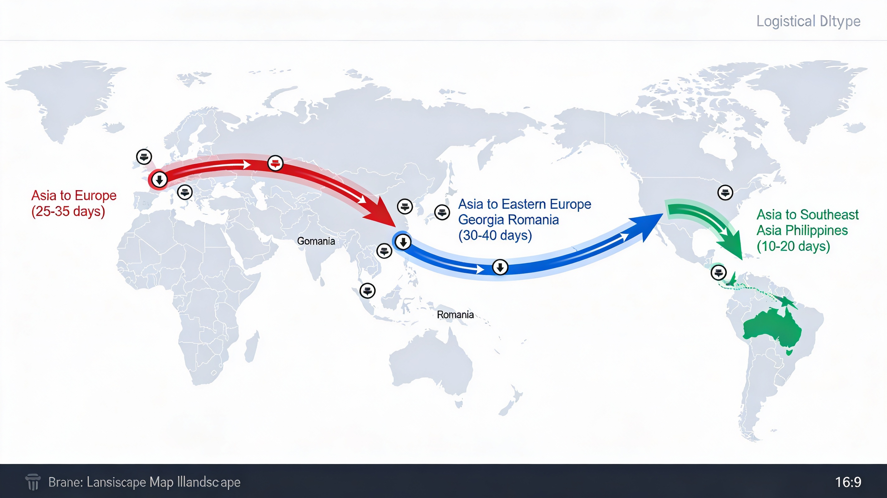 Global Shipping Routes: Transit Times to Target Markets