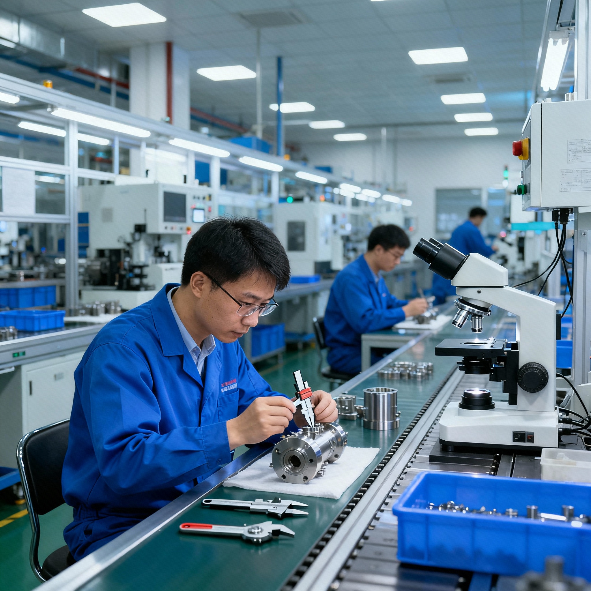 Quality 4.0 precision manufacturing and inspection systems