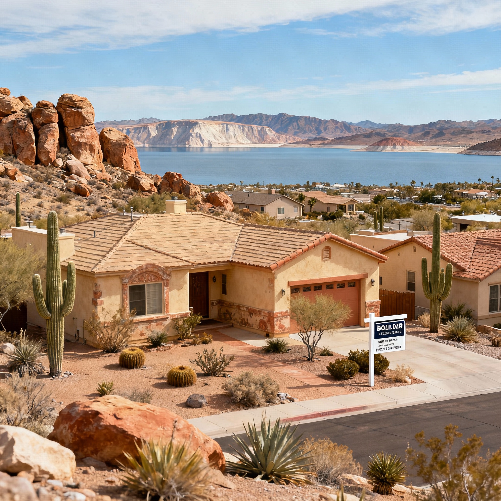 Boulder City Nevada home selling guide historic district Lake Mead view estates controlled growth market seller preparation strategies