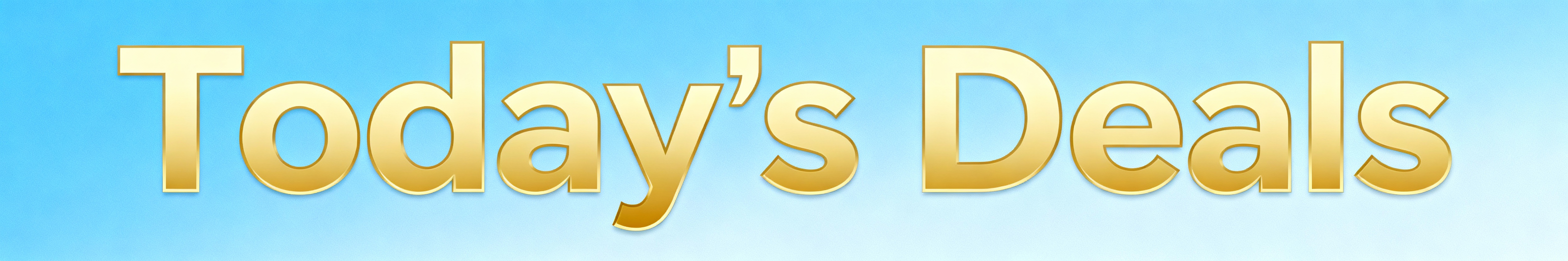 Today's Deals Banner