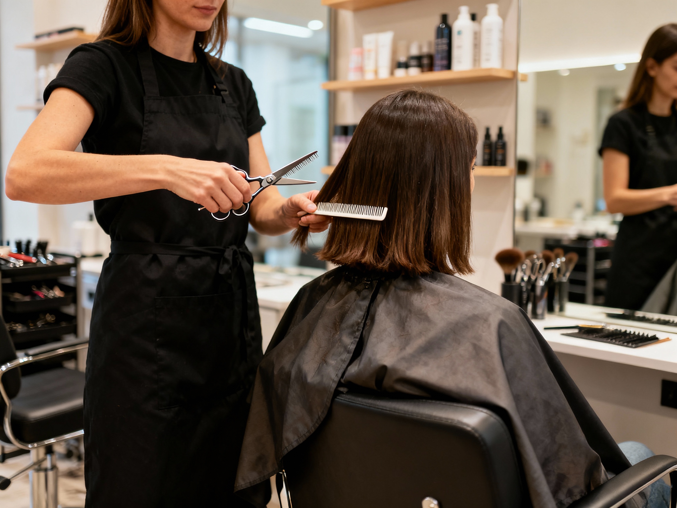 Professional hair salon