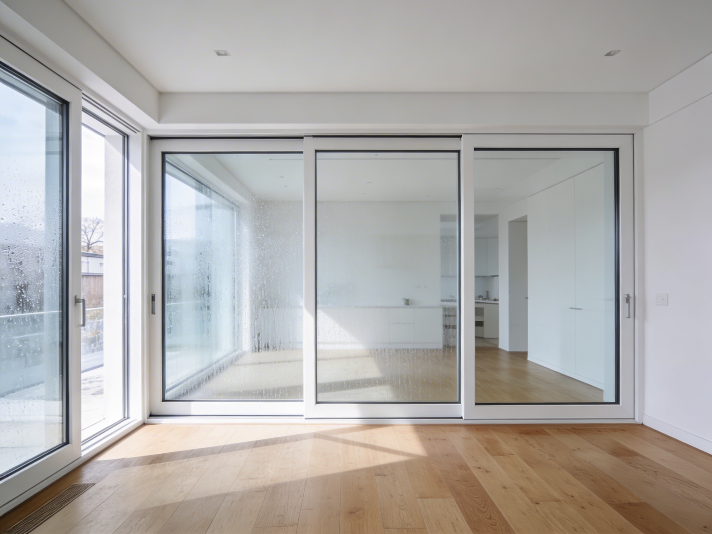 Ventana Passivhaus en aluminio negro