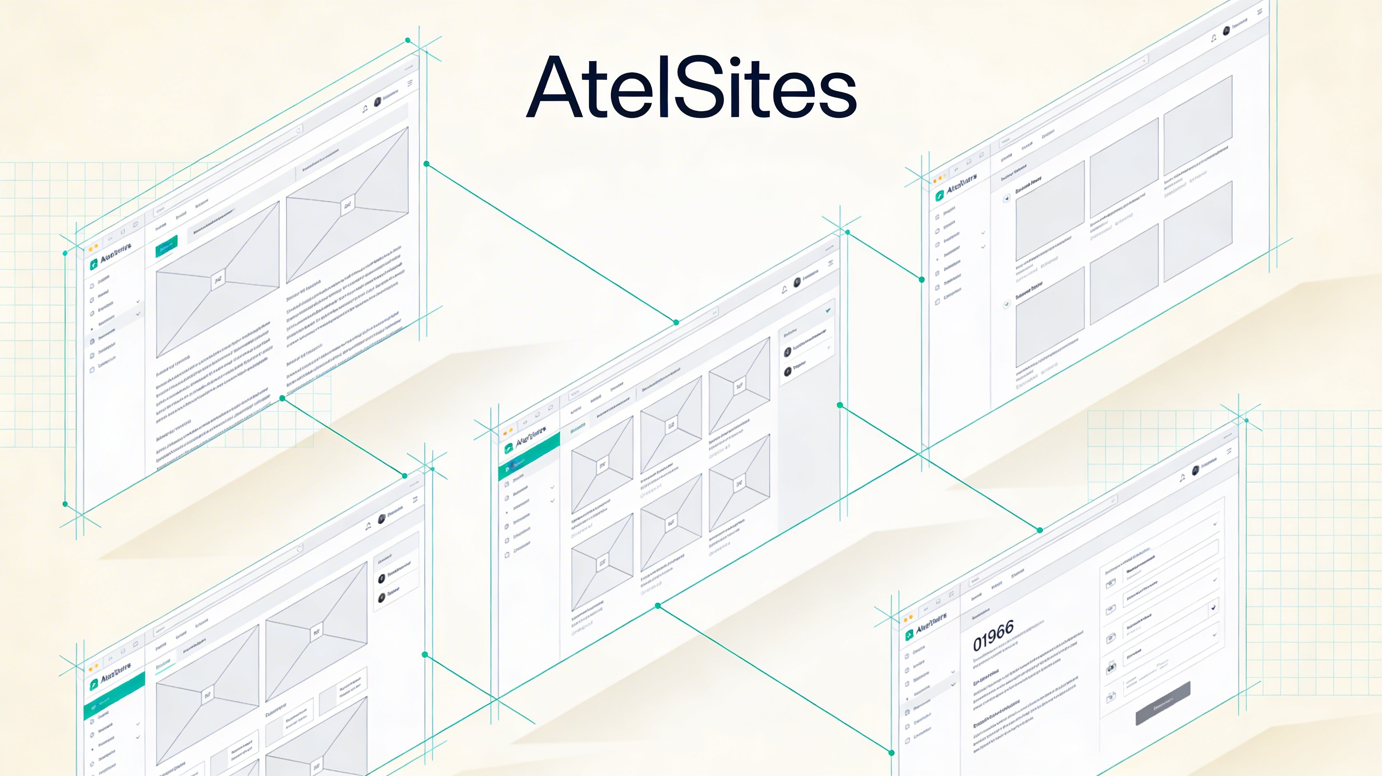 AtelSites modern website layouts