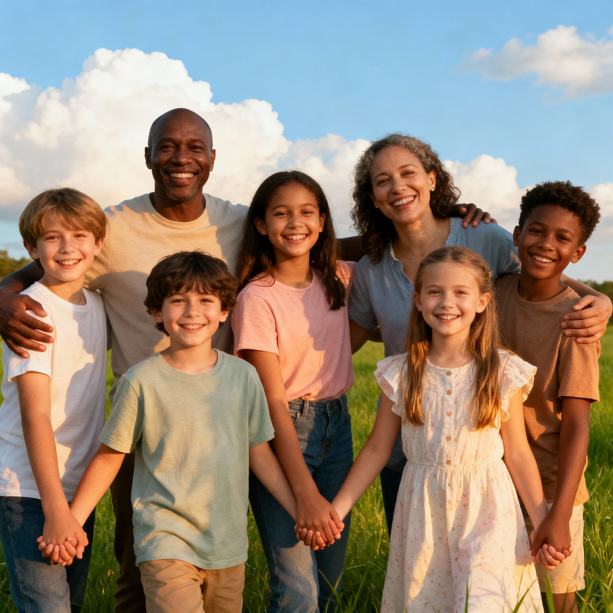 Smiling spreads happiness across all ages and cultures.