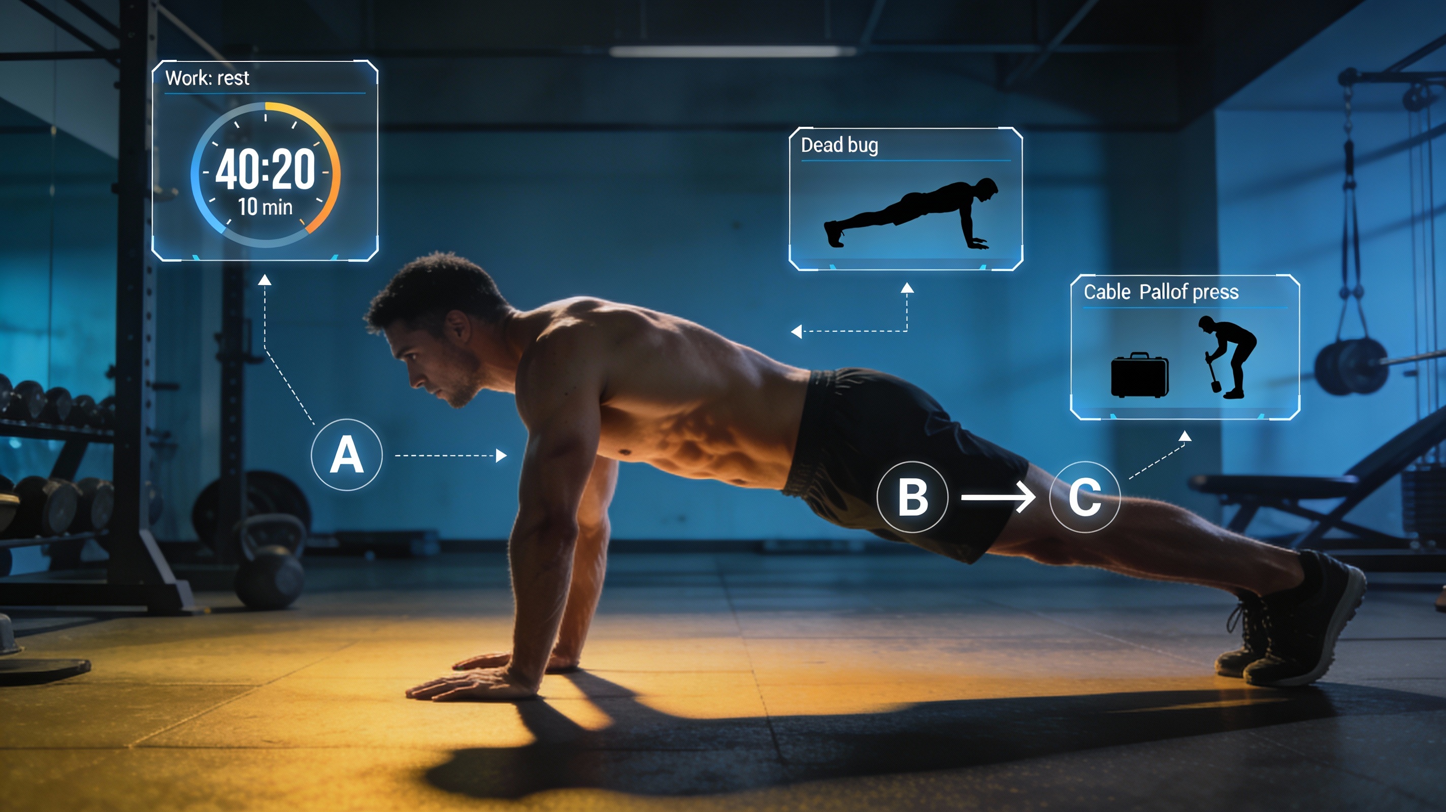16:9 hero image for Ultimate 2026 Abs Workout 10-minute core article.