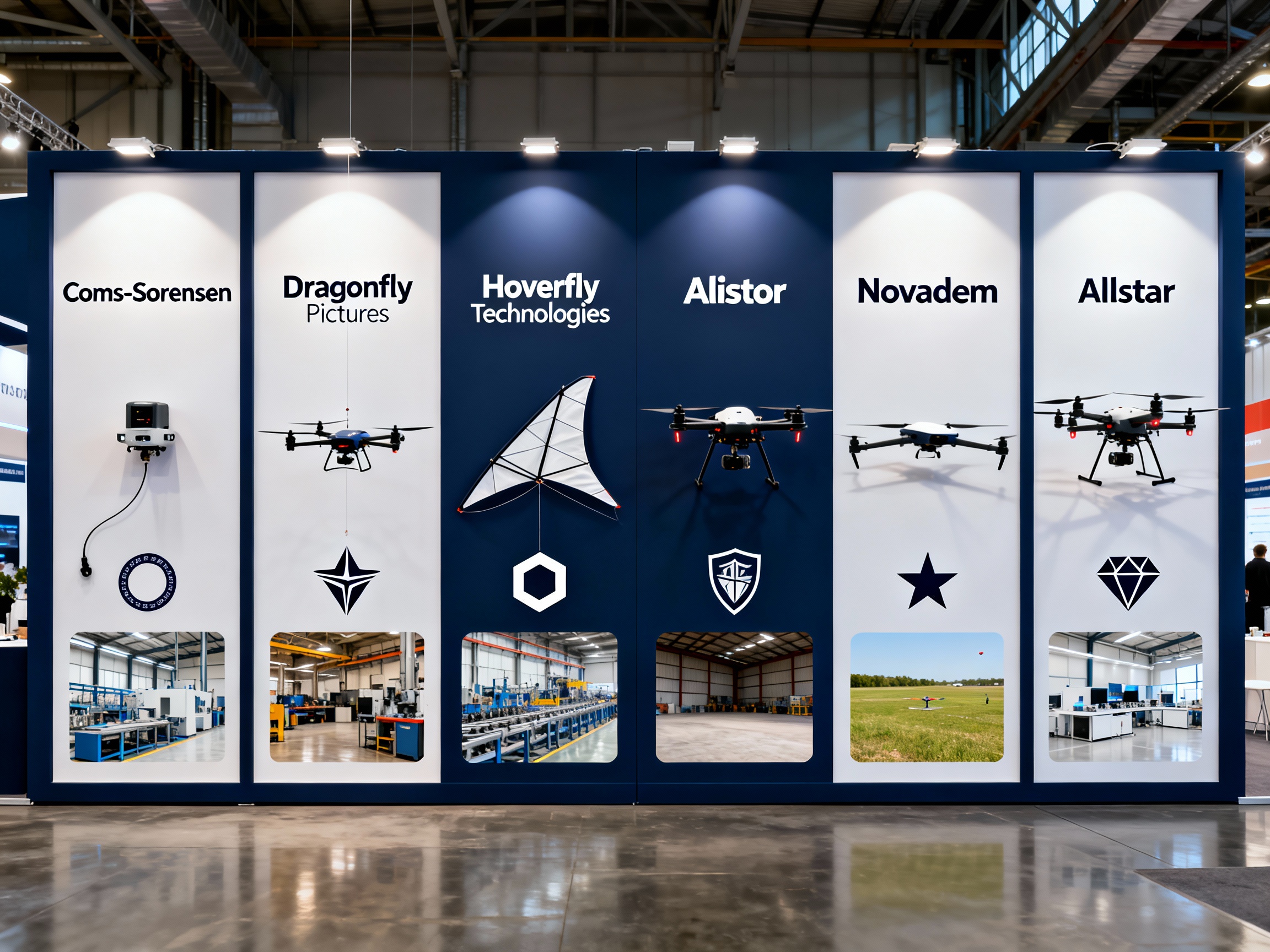 Leading companies in tethered drone manufacturing and deployment systems
