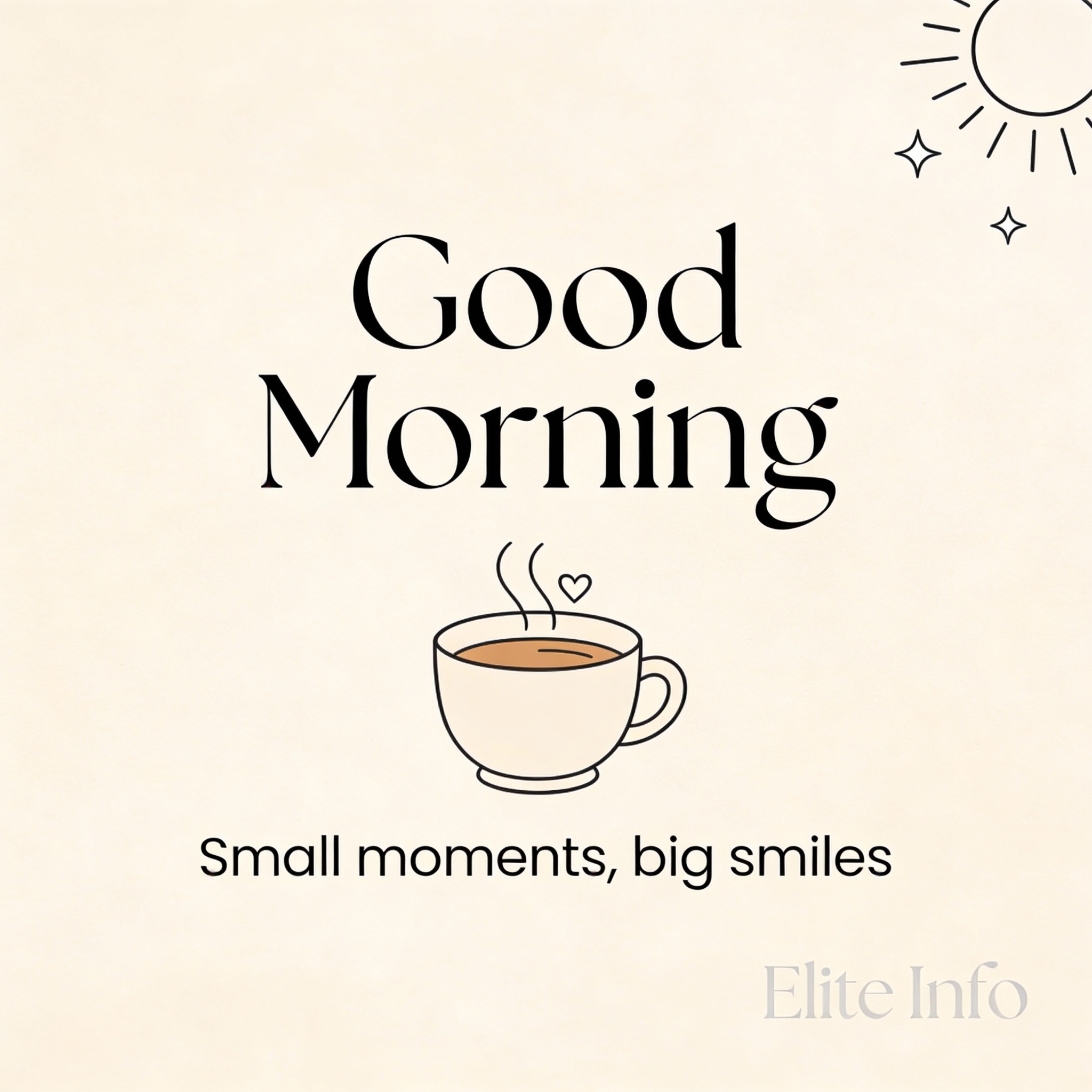 Simple Good Morning Image 3