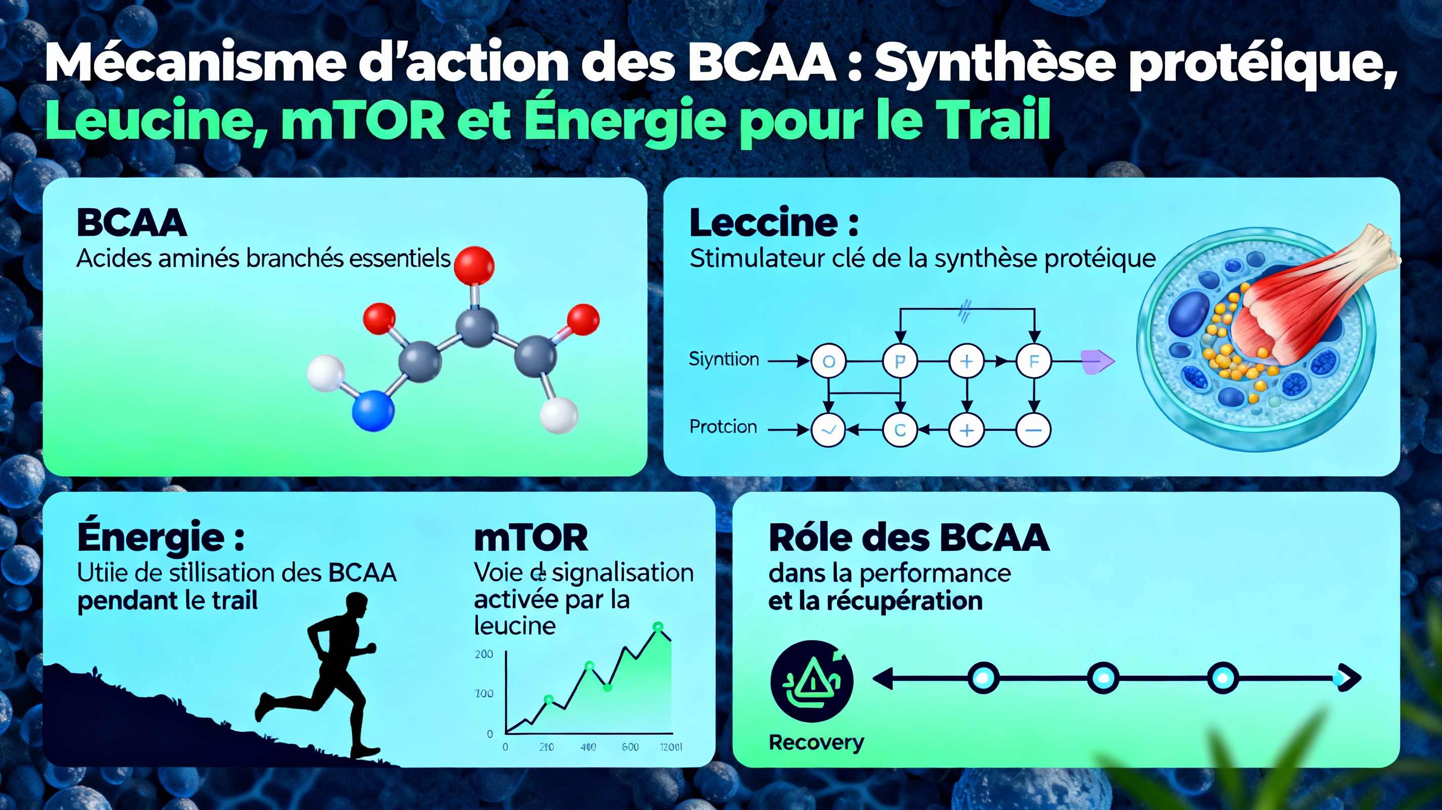 Mécanismes d'action BCAA