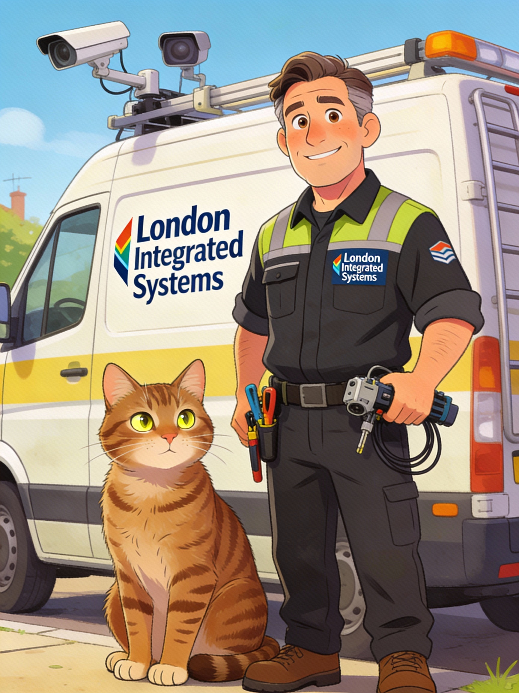 Coach Bernard and Corky