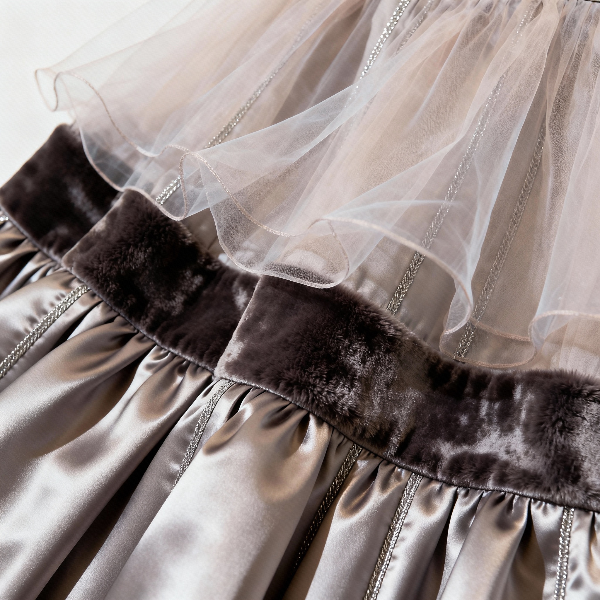 Luxury fabric textures for 2026 bridesmaid dresses: satin, velvet, and chiffon