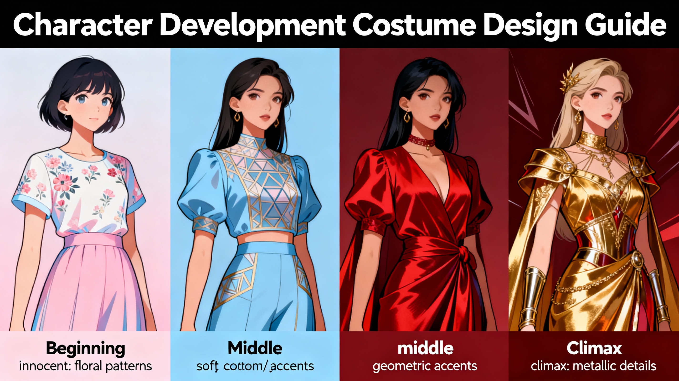 Costume Evolution: How Clothing Tells a Character's Story Arc