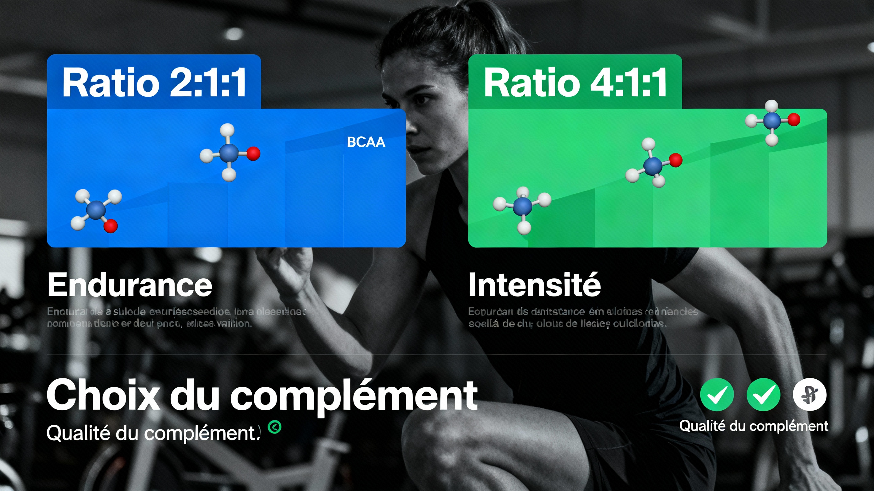 Ratio BCAA 2:1:1 vs 4:1:1