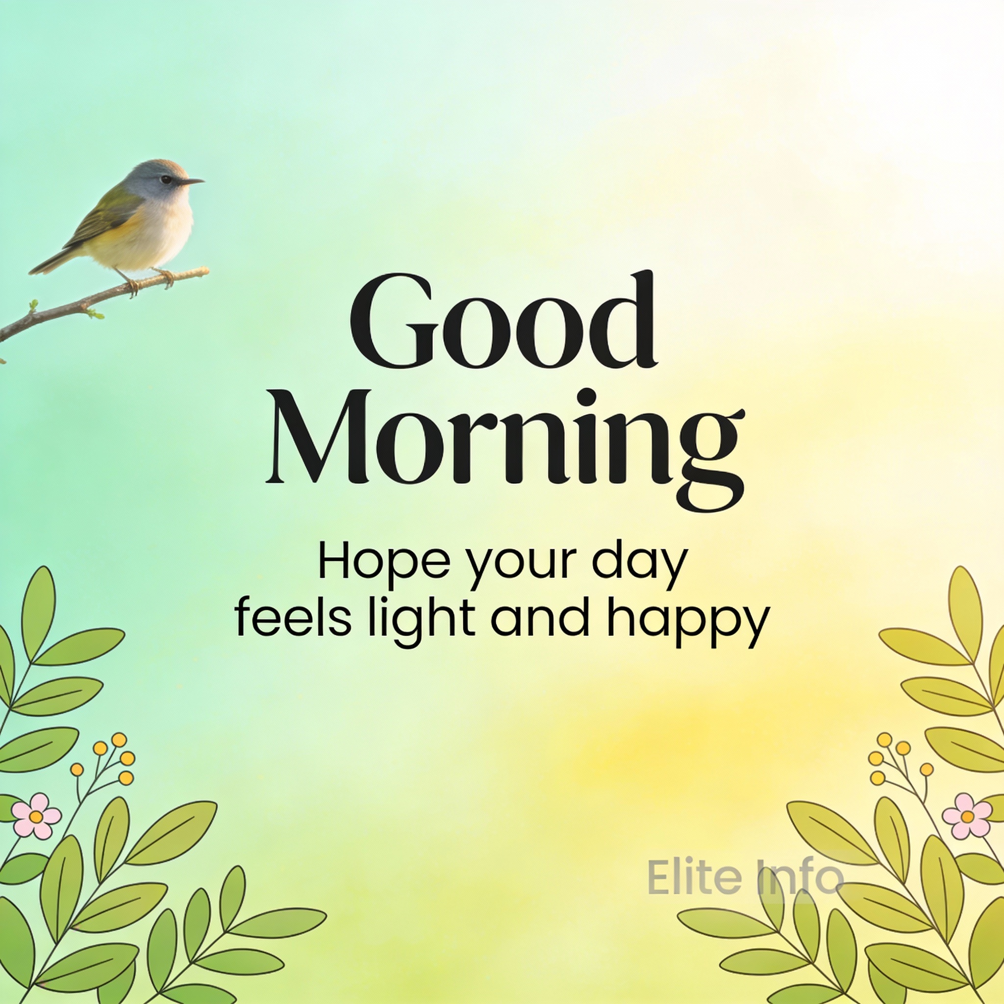 Simple Good Morning Image 3