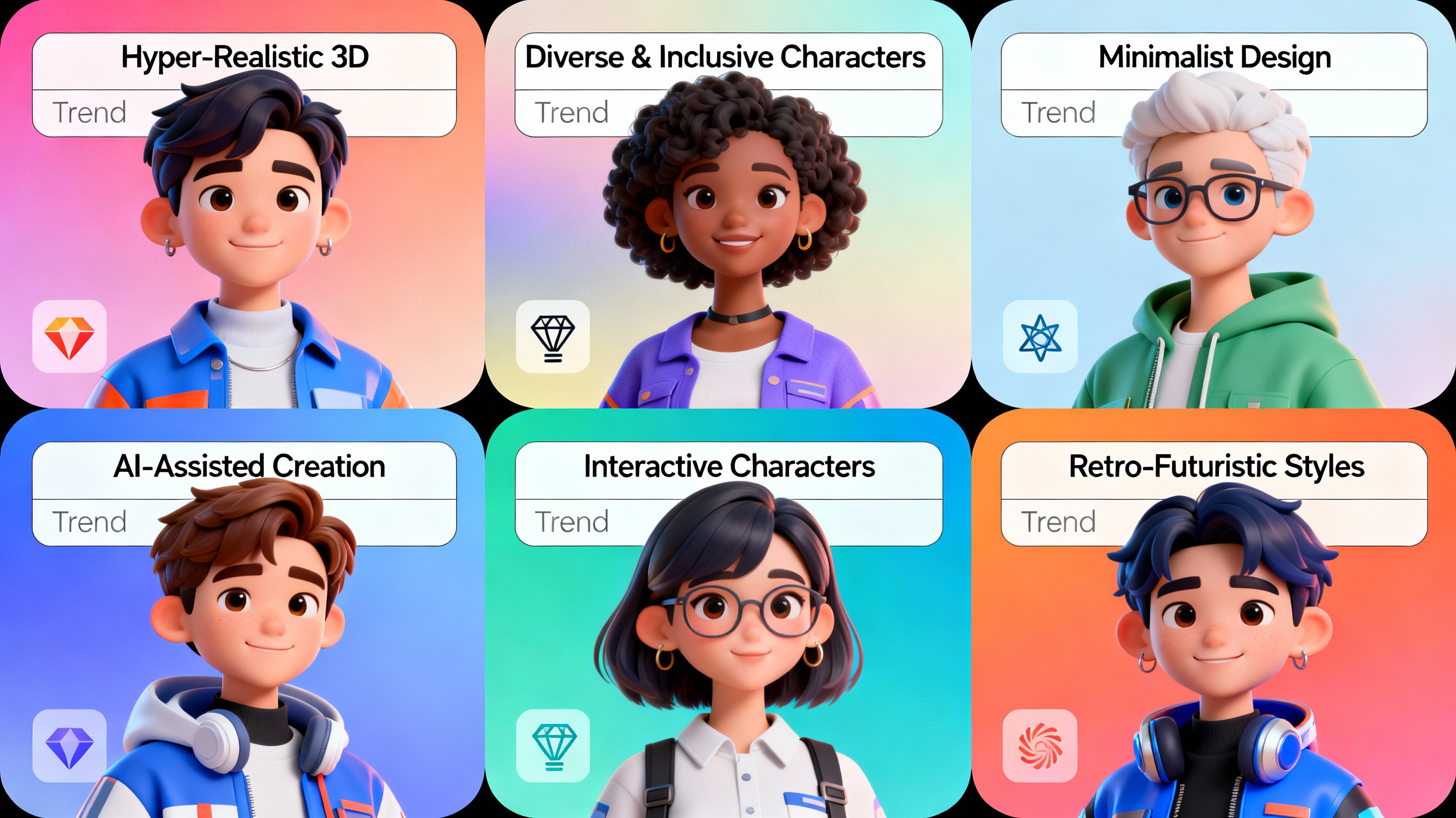 Character Design Trends 2025: What's Shaping Modern Character Development