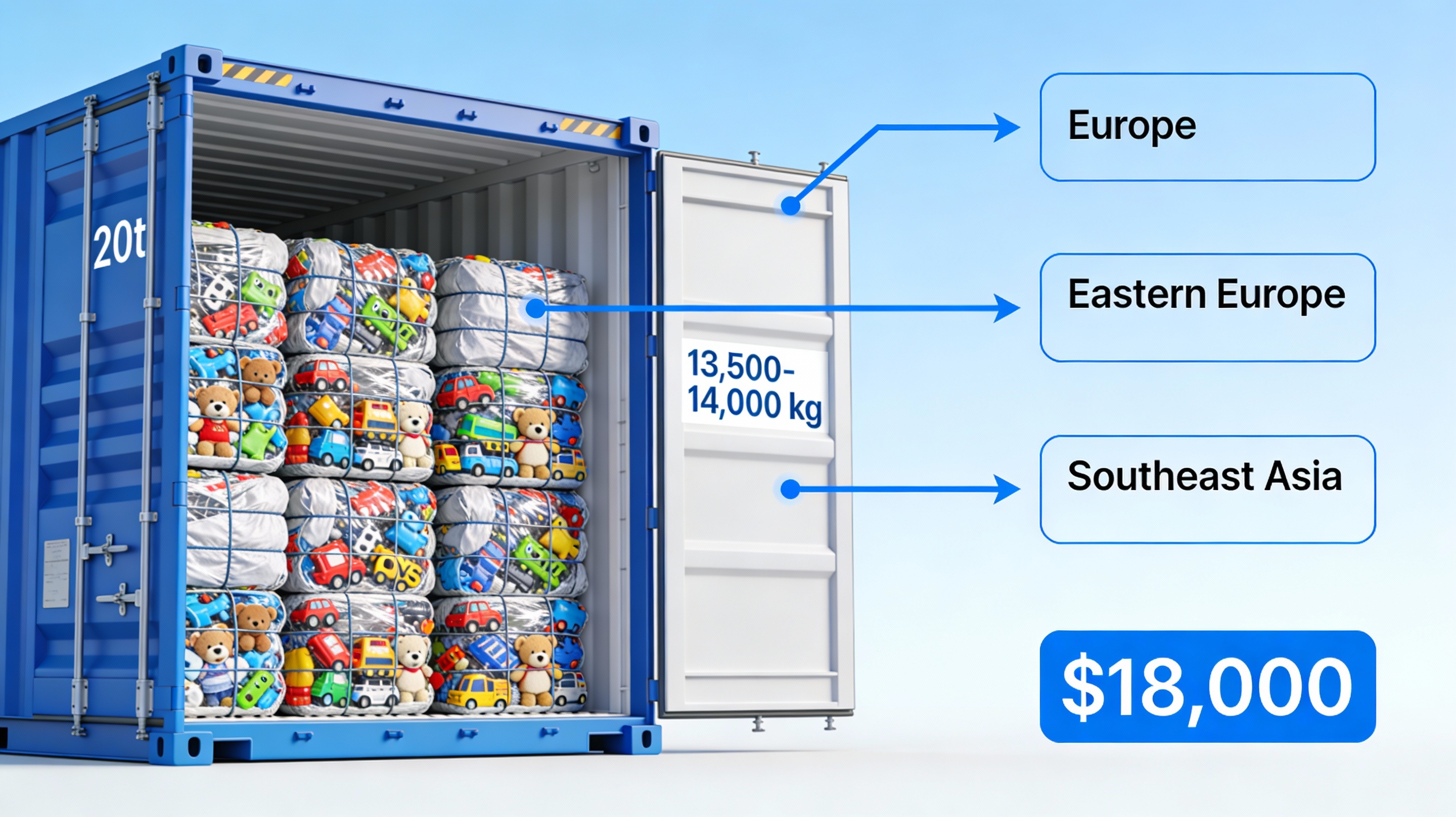 20ft Container Logistics: Capacity, Cost & Global Routes