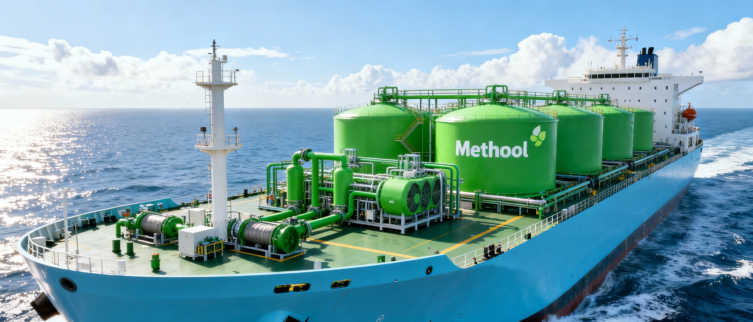Green methanol as sustainable marine fuel for international shipping industry