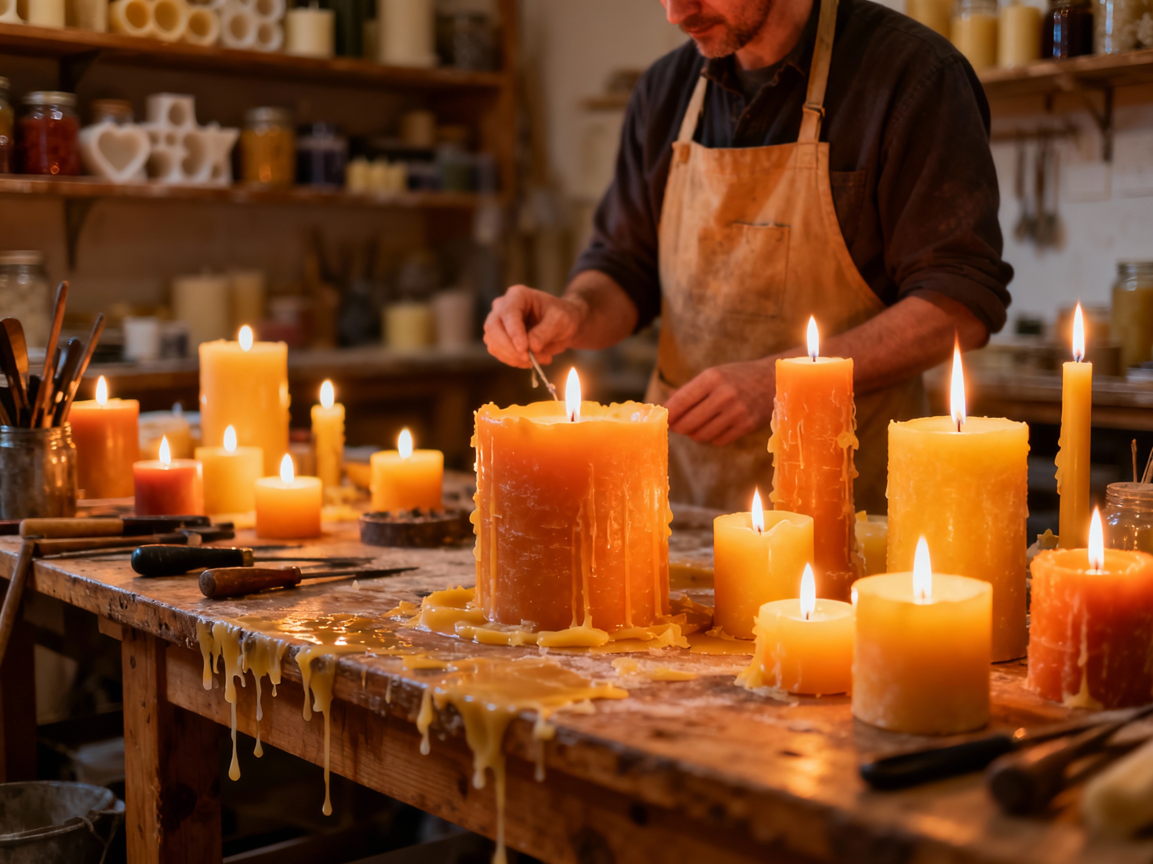 Художественный образ Мастера свечей в мастерской
