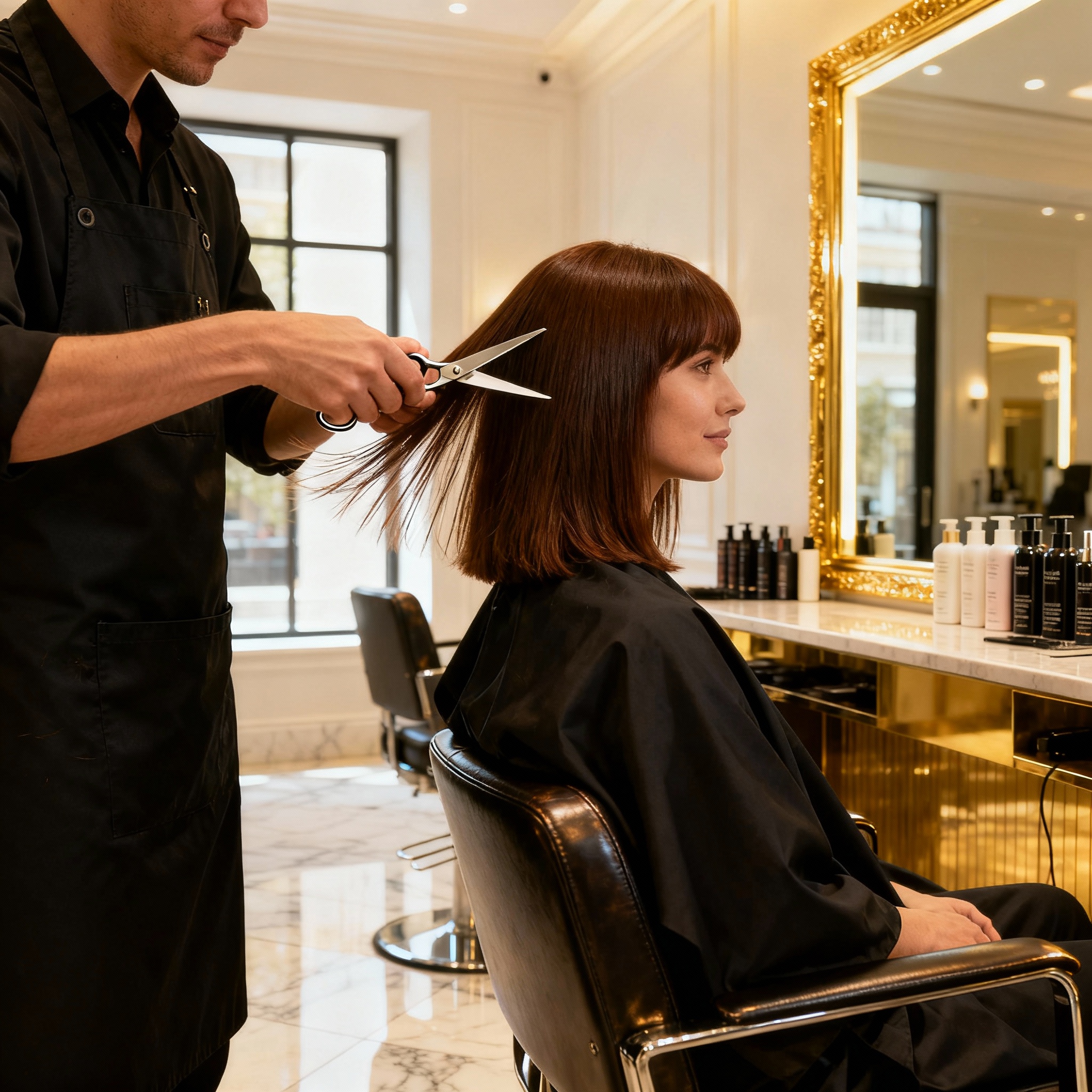 Professional hair styling service