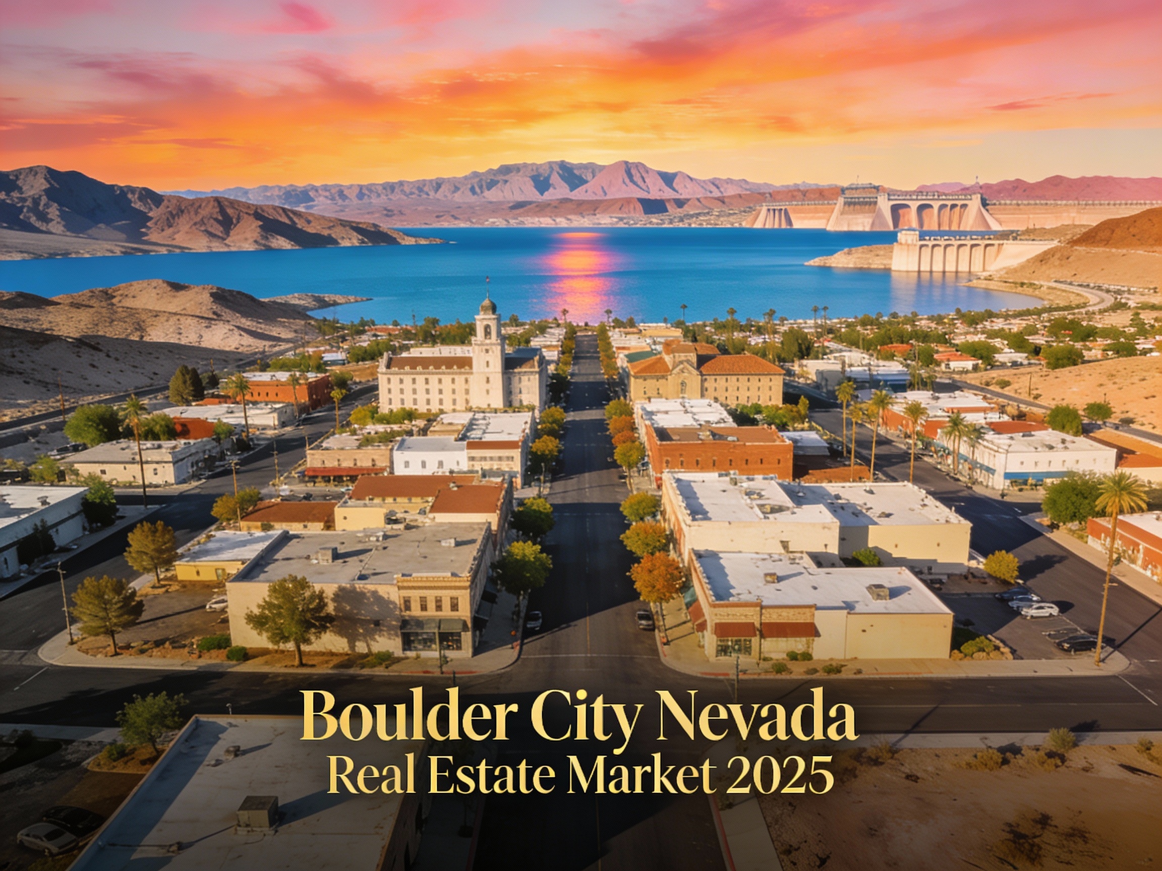 Boulder City Nevada Lake Mead historic Hoover Dam community small town charm