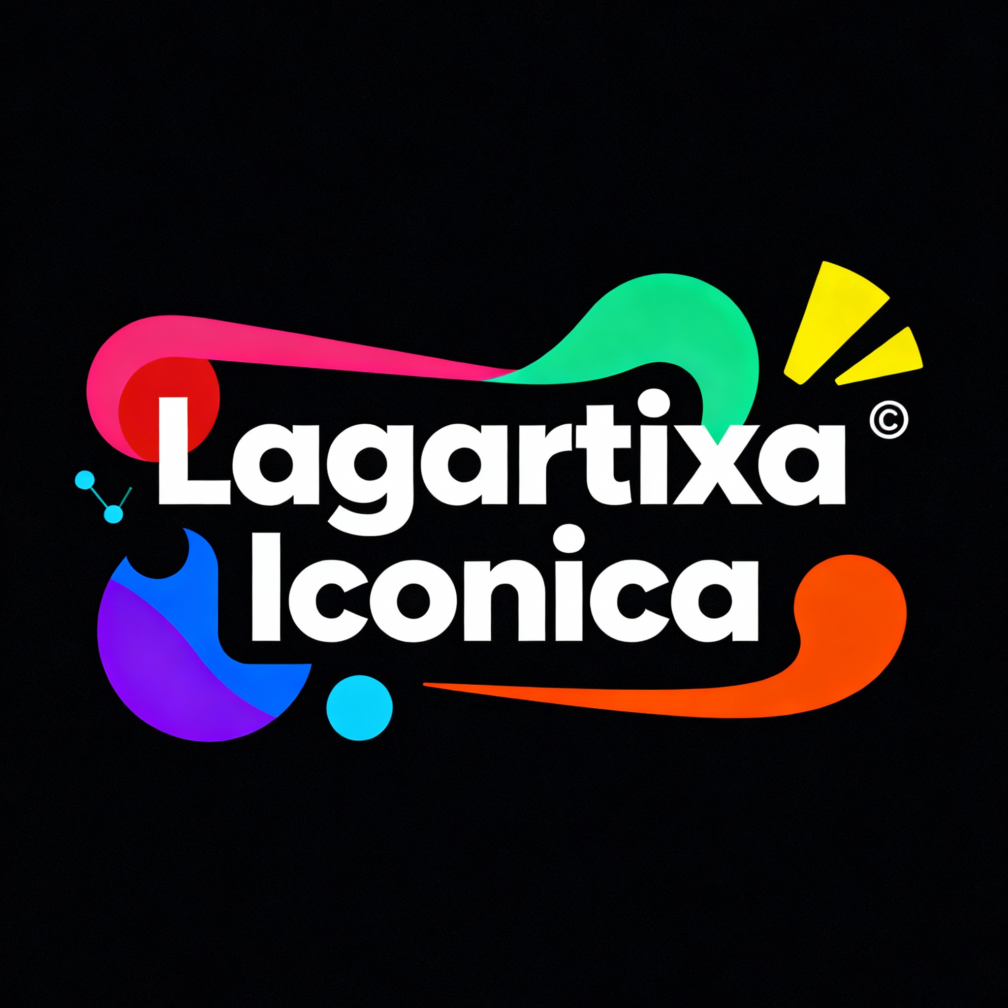 Lagartixa Iconica Logo