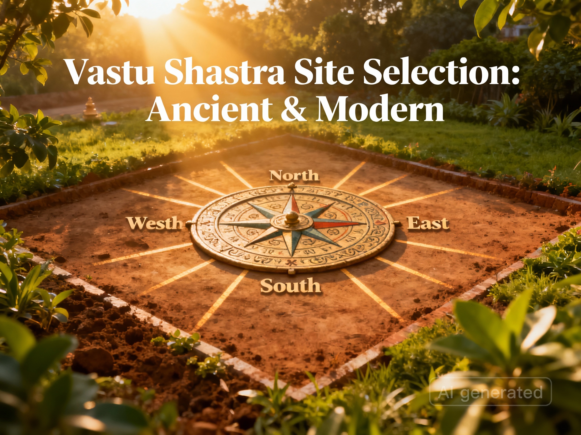 Vastu Shastra site selection compass, ancient and modern principles