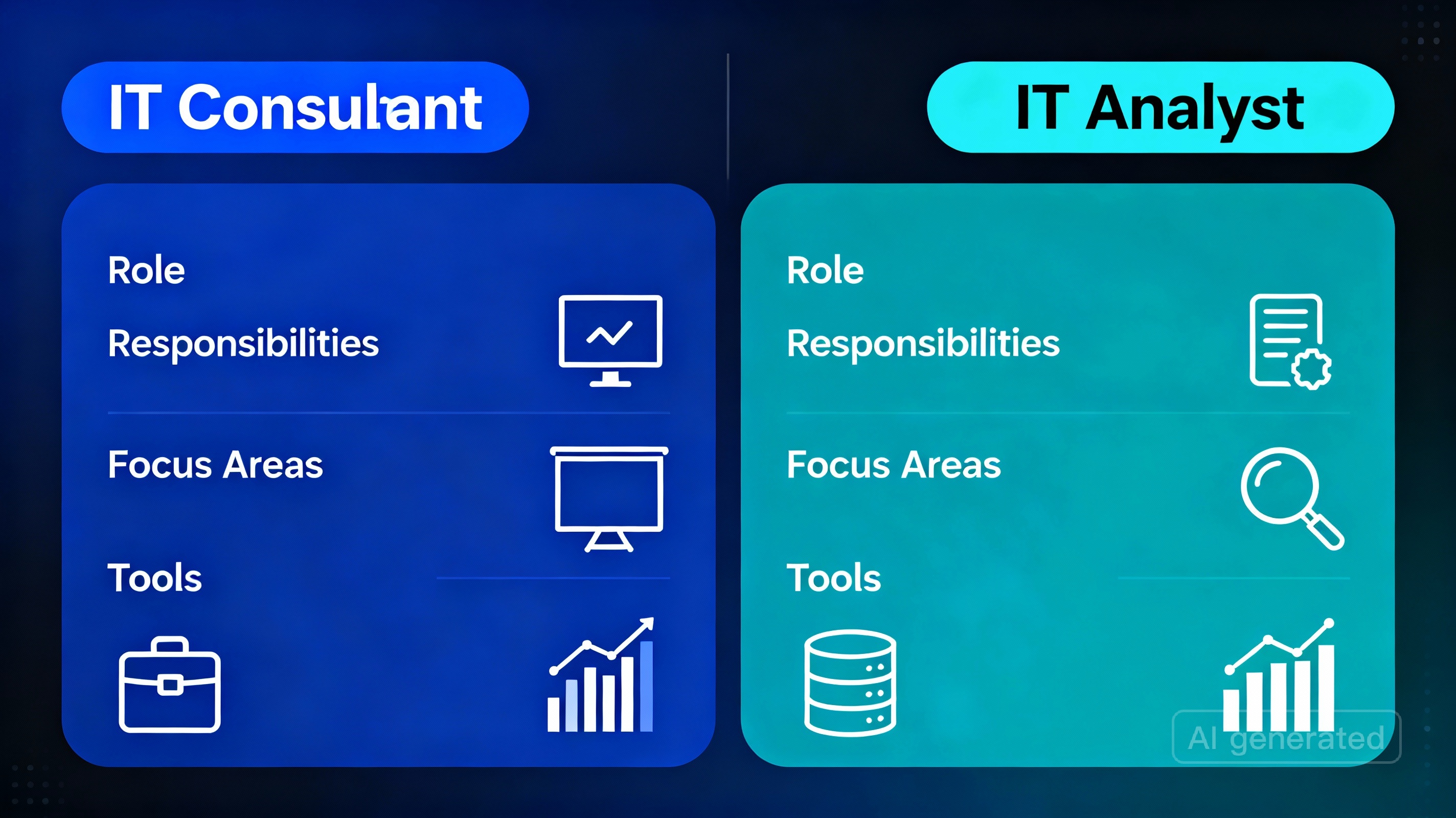Difference Between an IT Consultant and an IT Analyst